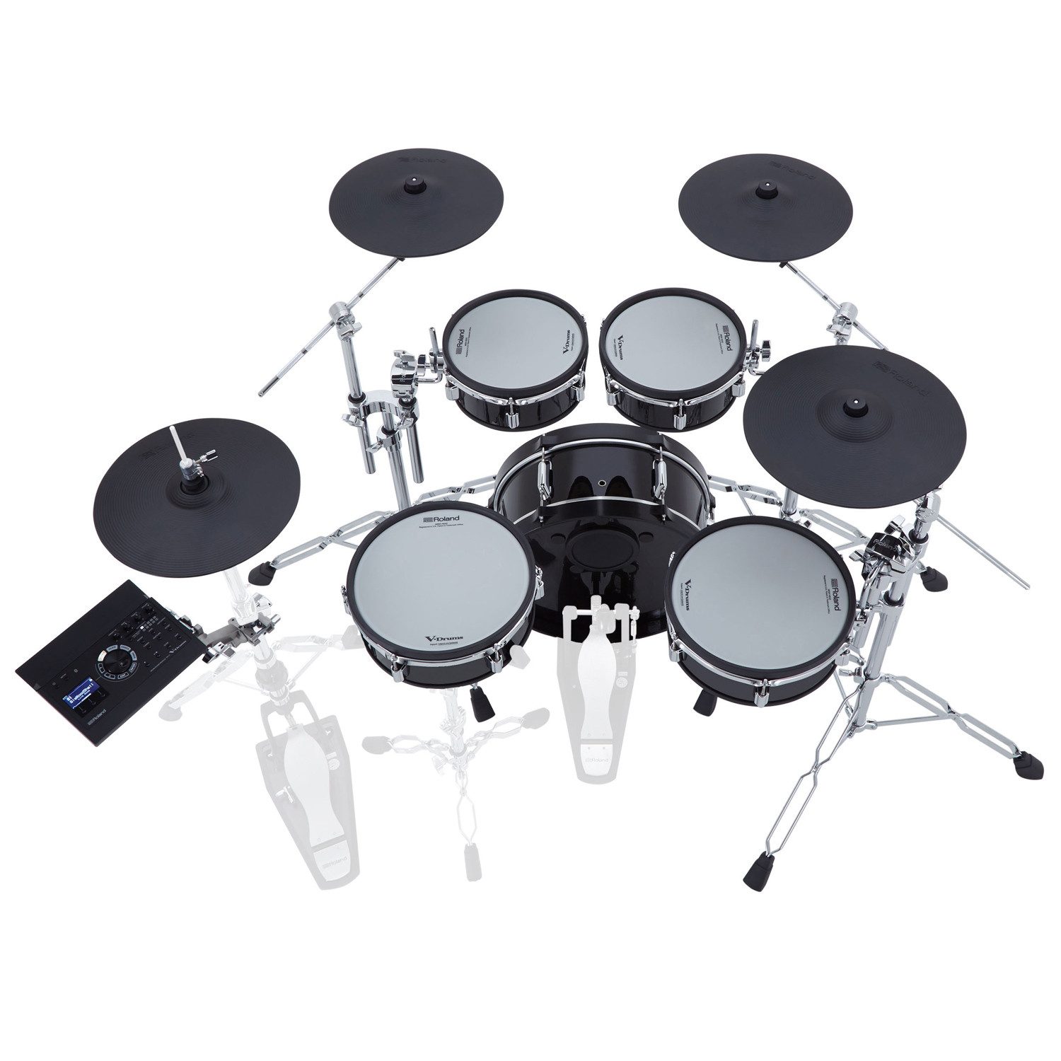 Roland Audio E-Drum Roland E-Drum VAD307 Acoustic Design Kit mit Kopfhörer,E-Drum, elektronisch