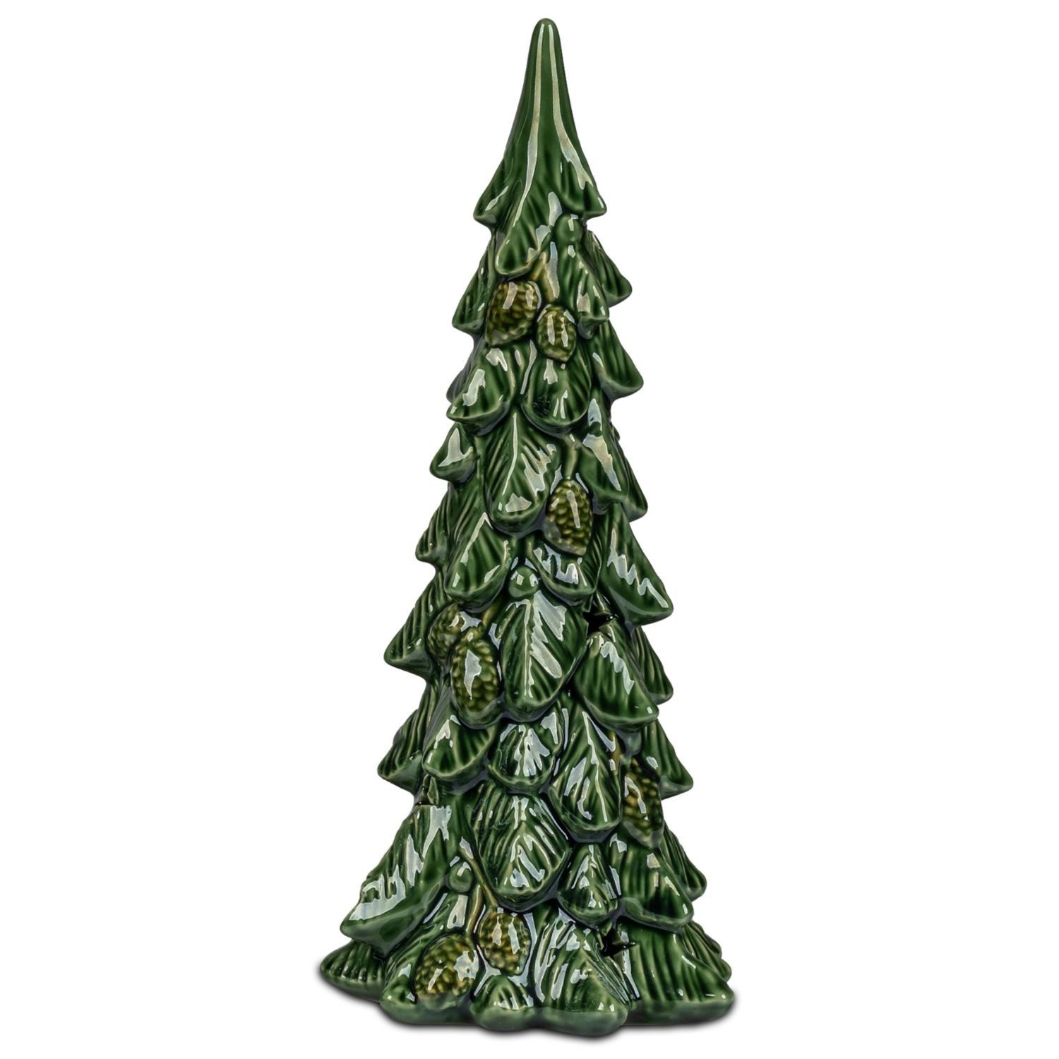 formano LED Dekoobjekt Winterzeit, LED, Mit Timerfunktion, Grün, Baum, H: 30cm