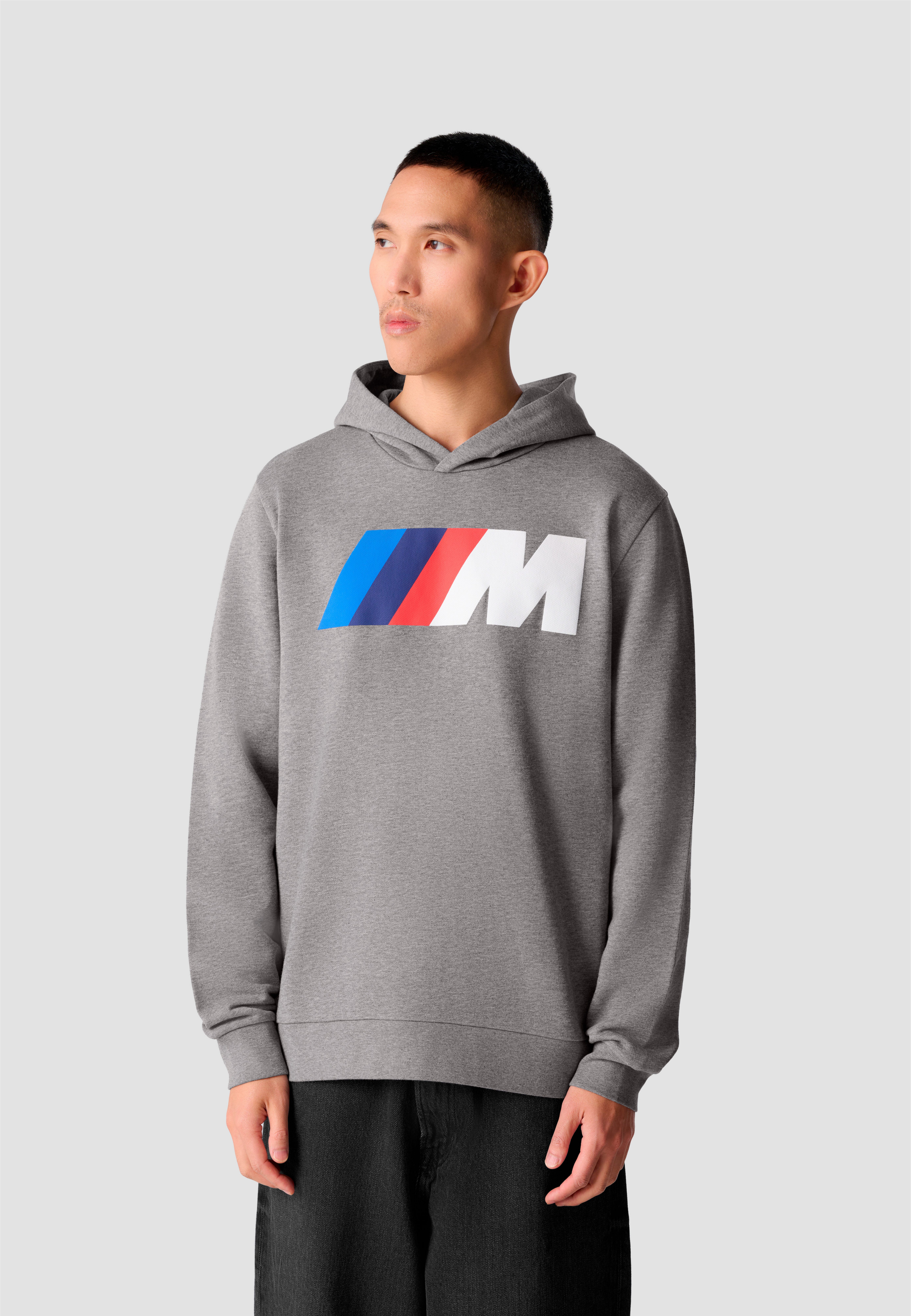 BMW Hoodie mit BMW M Logo Puff-Druck auf der Brust