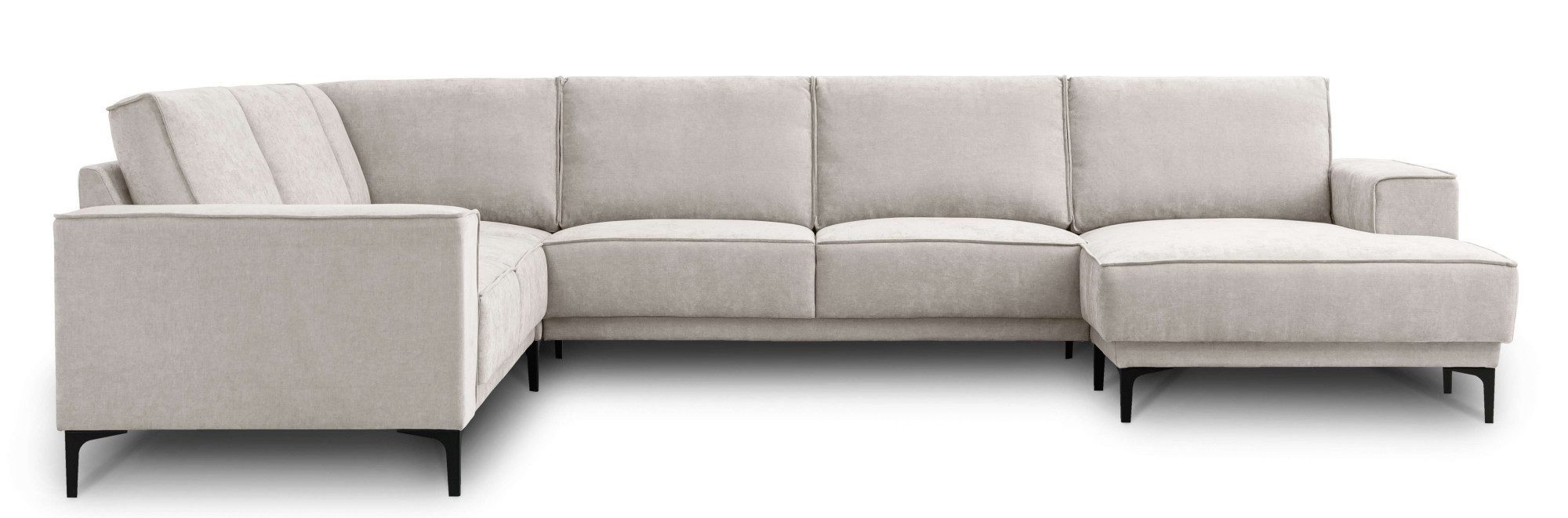 OTTO home Wohnlandschaft XXL Sofa Oland, Struktur, Flachgewebe, Luxus-Micro günstig online kaufen