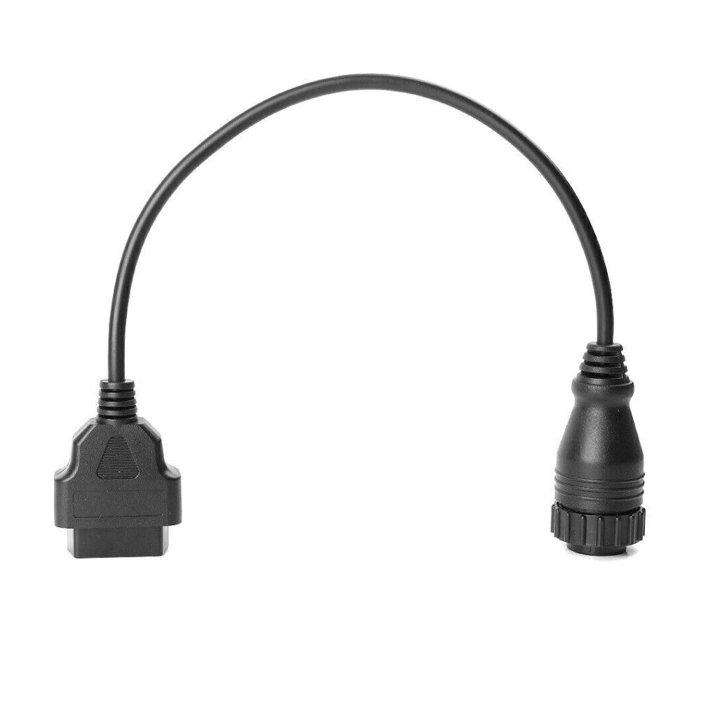 Trade-Shop OBD2-Diagnosegerät OBD2 Adapterkabel 14Pin auf 16Pin passend für Mercedes Vito, Sprinter, Geeignet für alle älteren Mercedes oder VW mit 14Pin Diagno – Bild 2 von 4