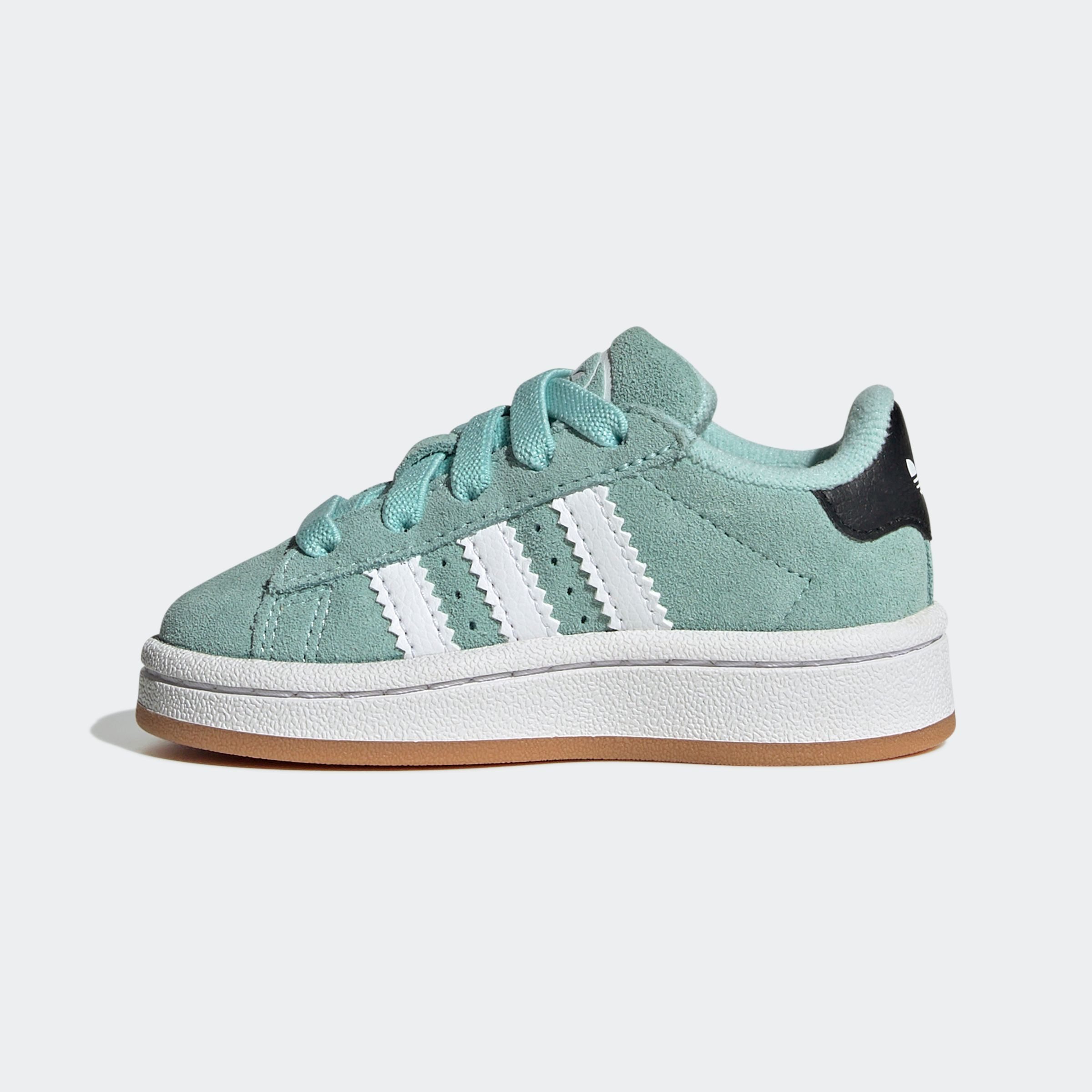 adidas Originals CAMPUS 00S COMFORT CLOSURE ELASTIC LACE Sneaker für Babys und Kleinkinder aus Leder und Wildleder, mit Gummisohle
