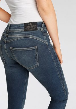 Herrlicher 7/8-Jeans GINA CROPPED POWERSTRETCH mit seitlichem Keileinsatz