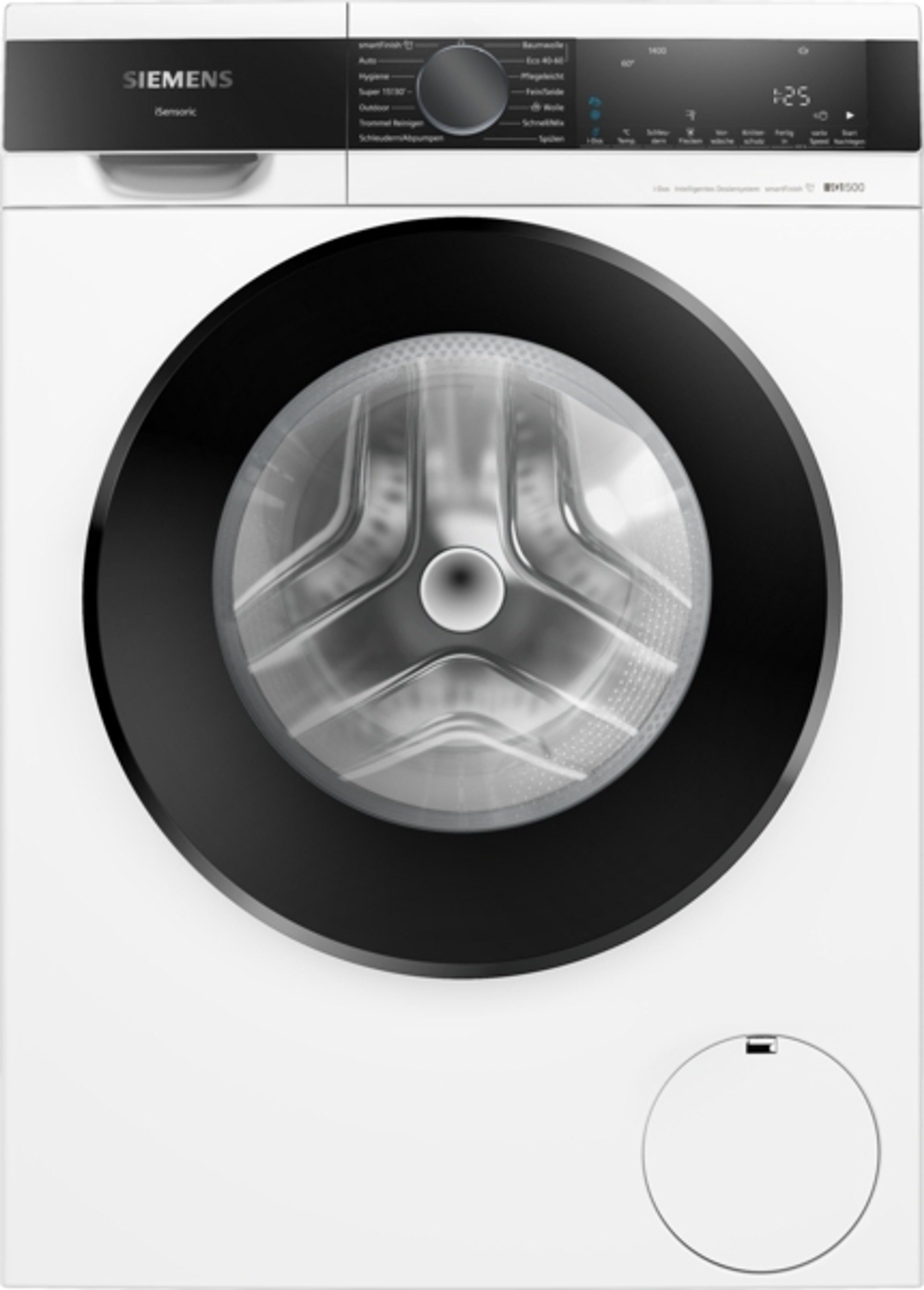 SIEMENS Waschmaschine iQ500 WG44G2F22, 9 kg, 1400 U/min, intelligente Dosierung, super15' Programm