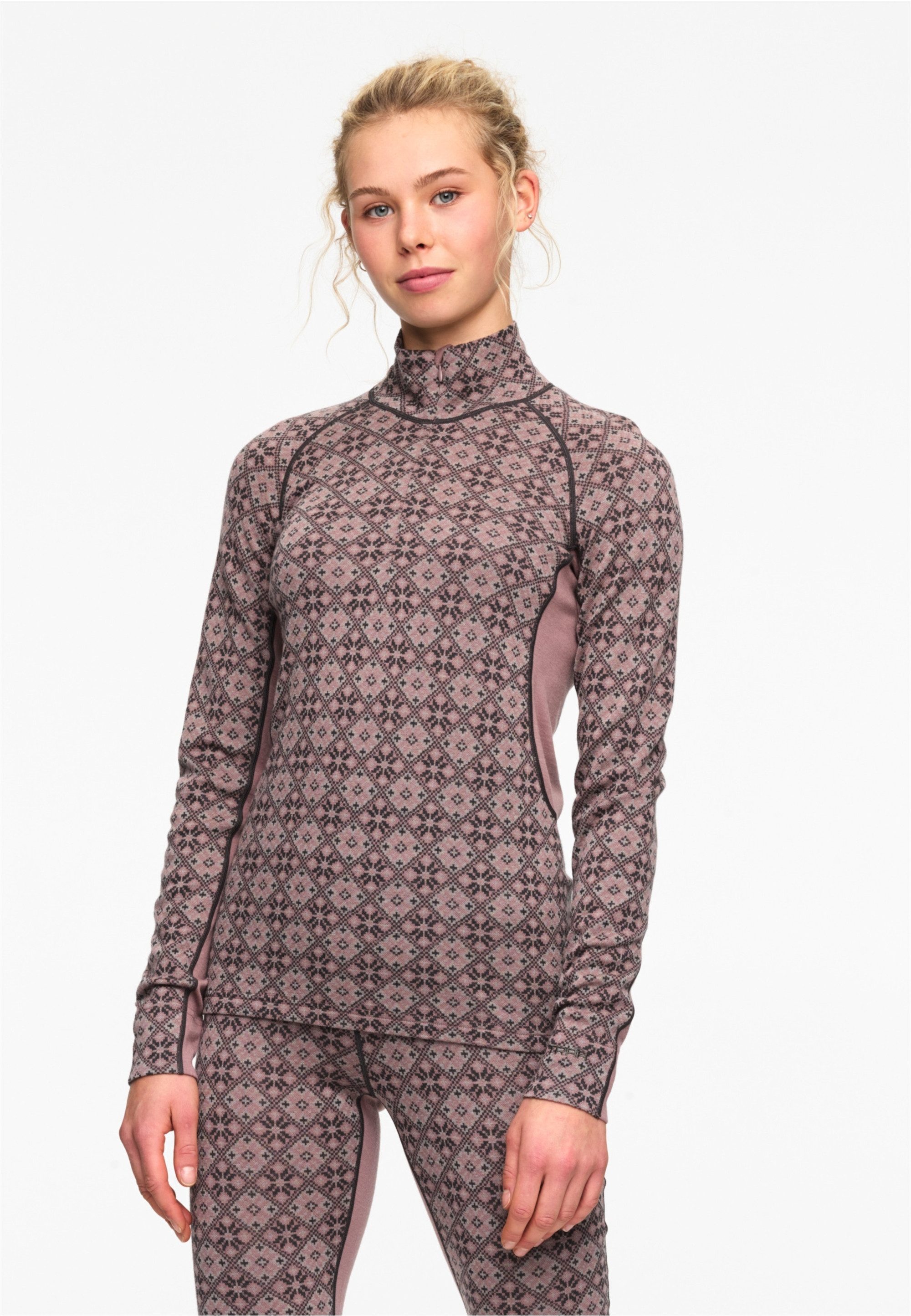 Kari Traa Funktionsshirt Rose aus atmungsaktiver Wolle