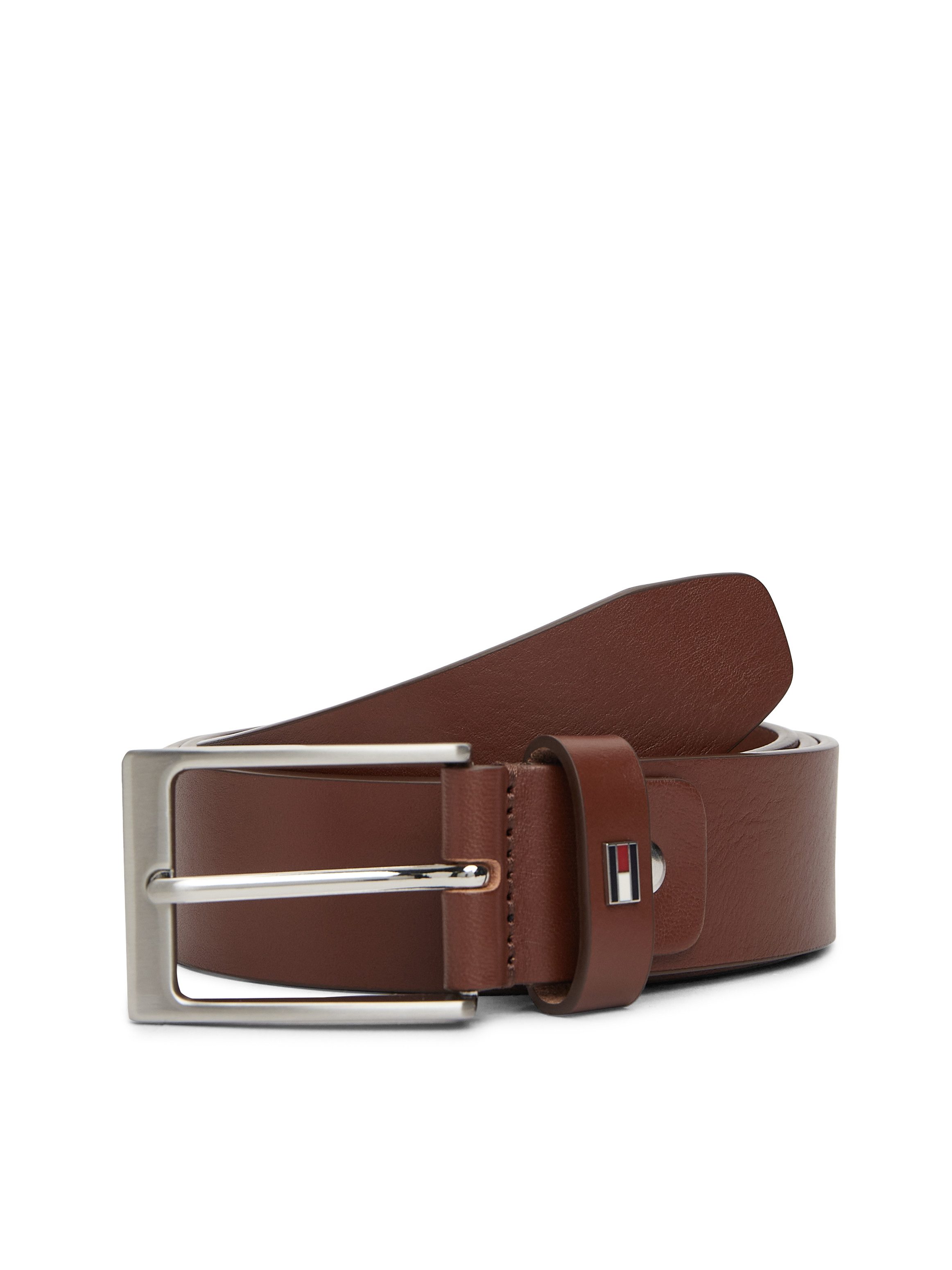 Tommy Hilfiger Ledergürtel LAYTON 3.5 ADJ mit Label-Pin