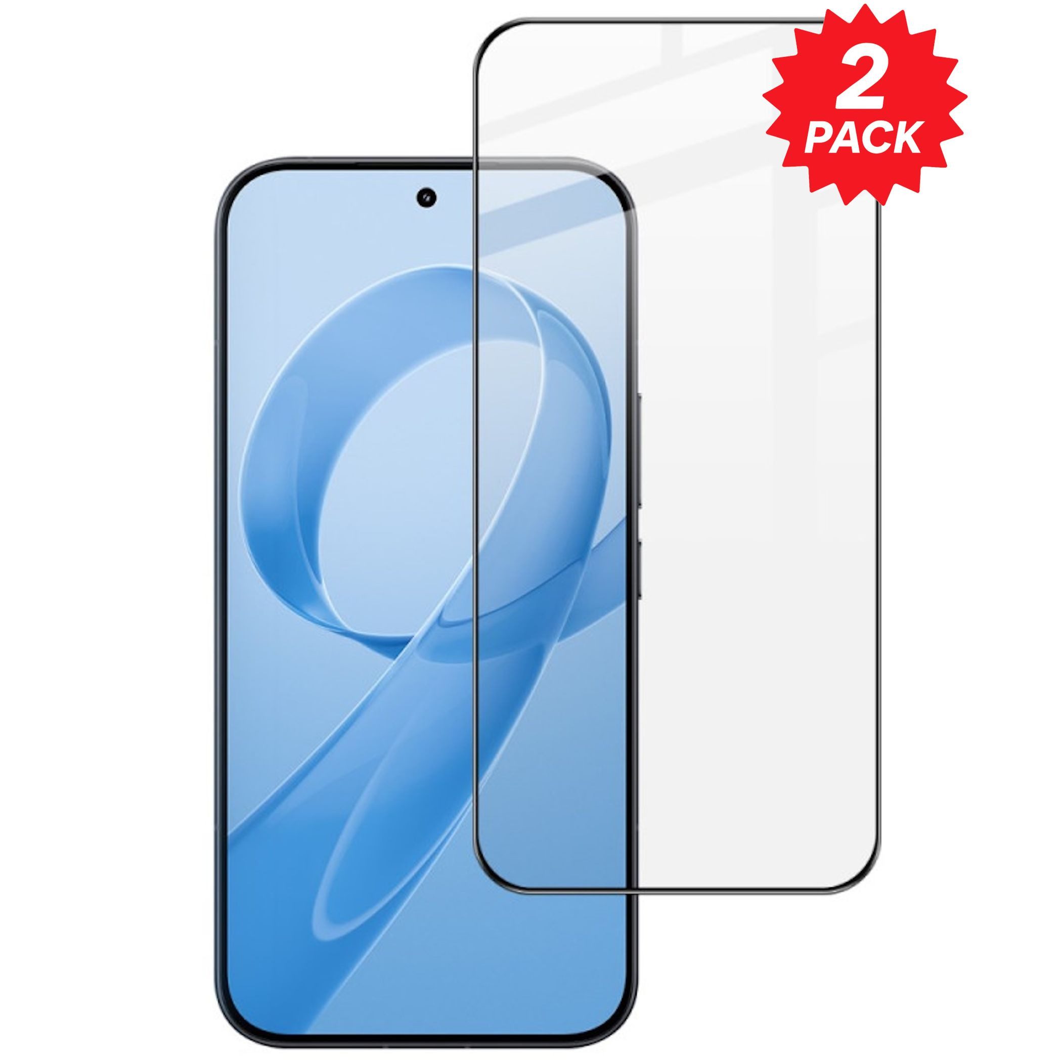 Wigento Handyhülle Für Xiaomi Poco F8 Ultra 2x 3D Premium Full 0,3mm Hart Glas Schutzglas, Spar Set 3D Full Display Schutz Glas