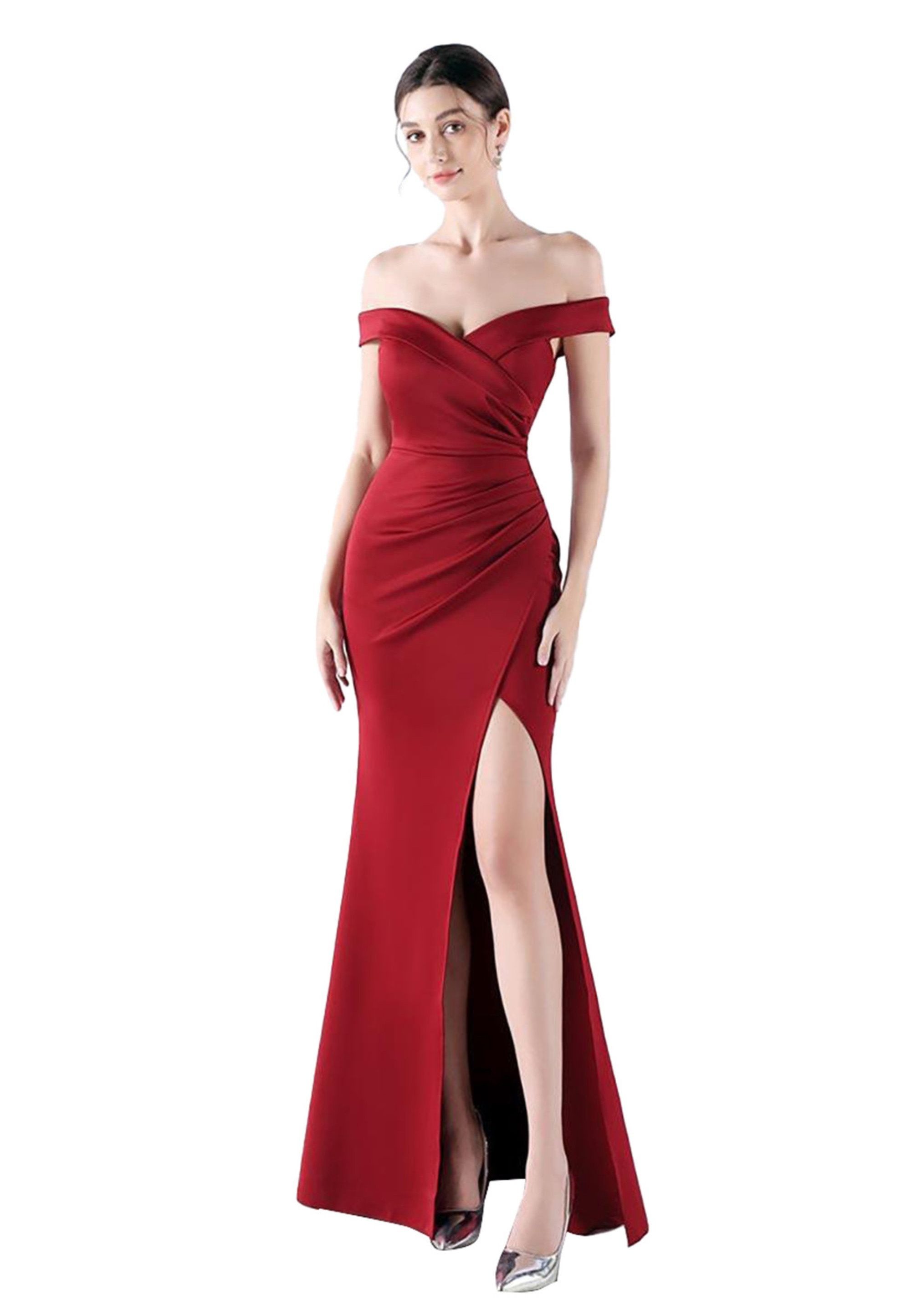 Moda Minx Jerseykleid Zara im schulterfreien günstig online kaufen