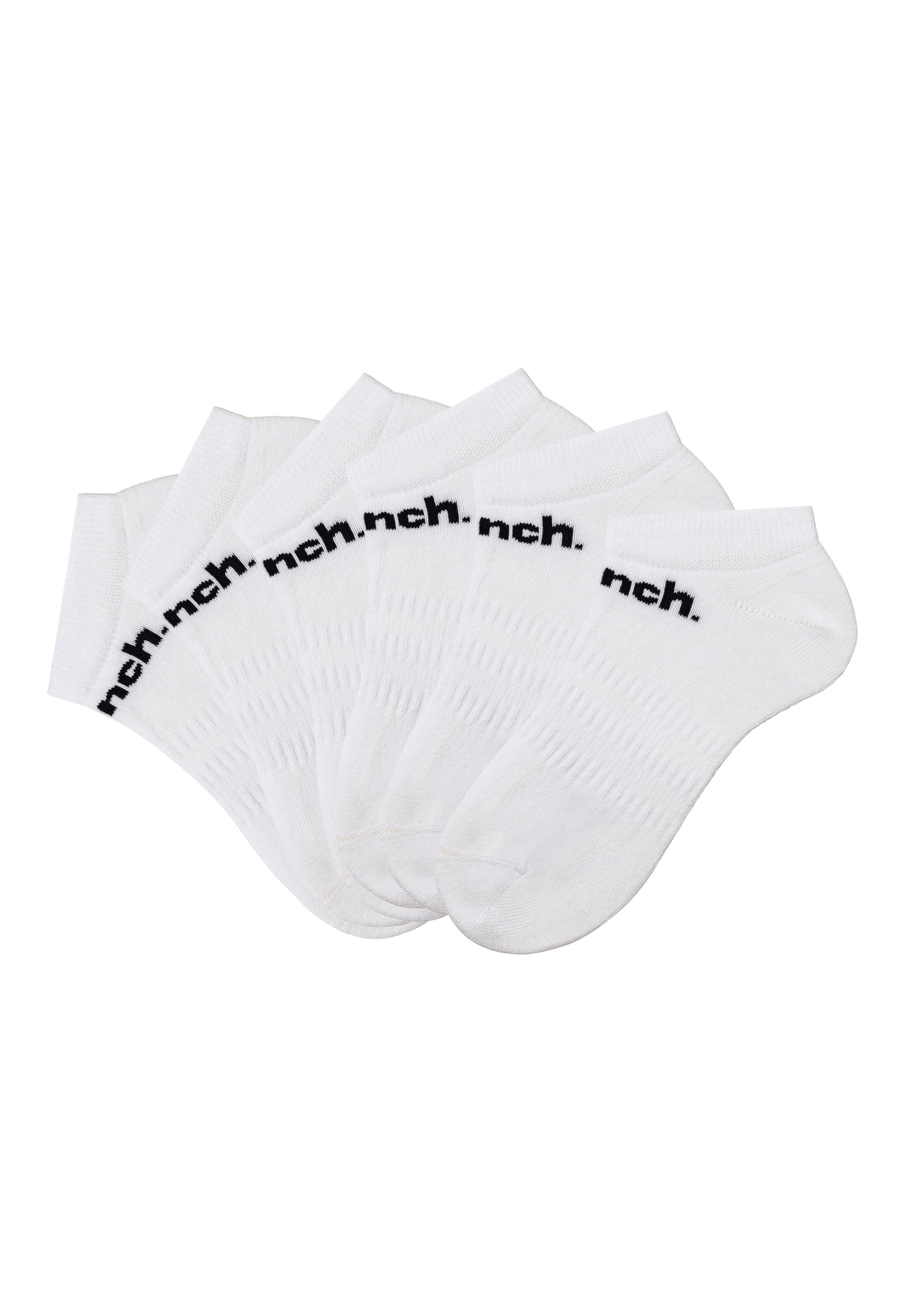 Bench. Sportsocken (Packung, 6-Paar) Sneakersocken mit klassischem Logoschr günstig online kaufen