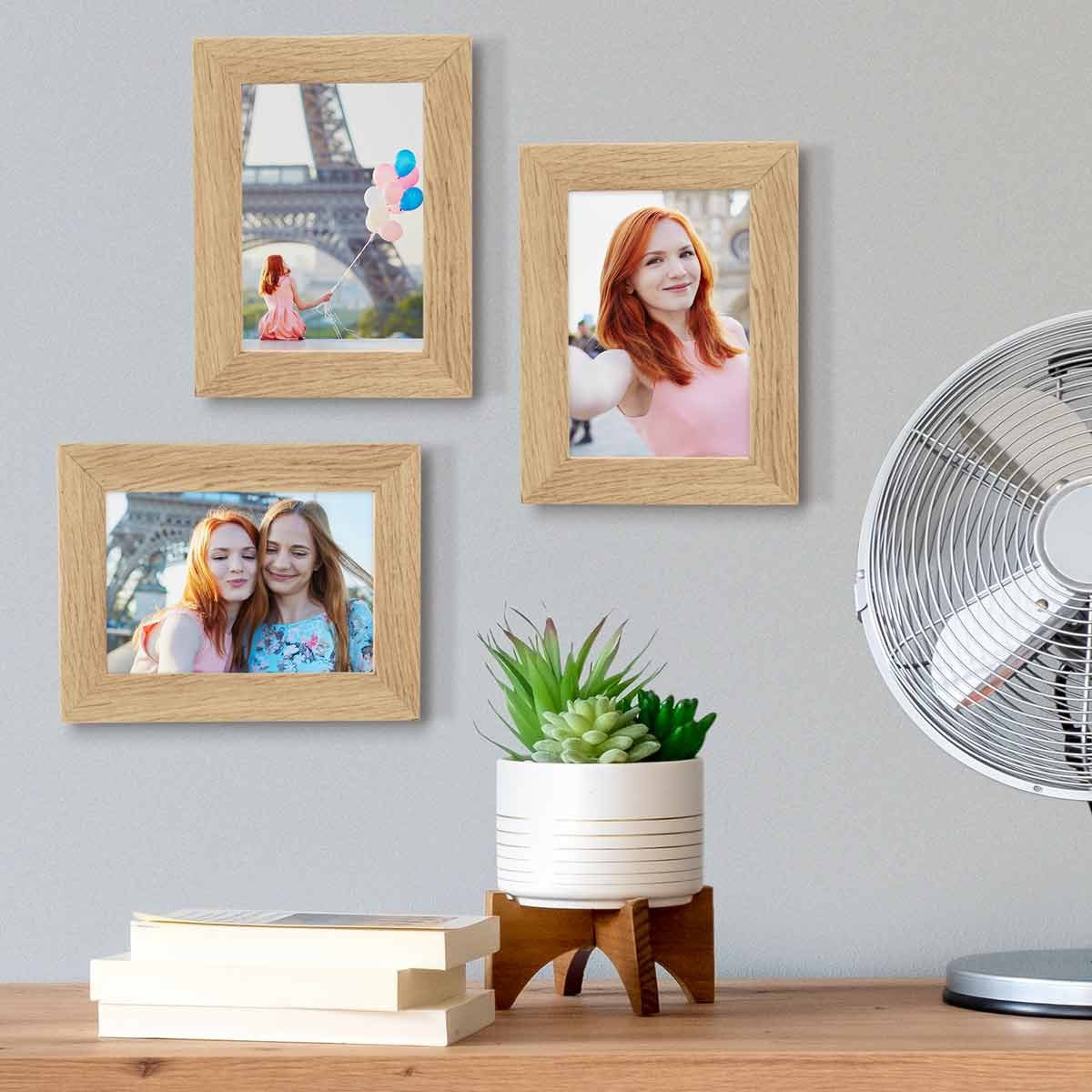 PHOTOLINI Bilderrahmen 3er Set breite Rahmen, günstig online kaufen
