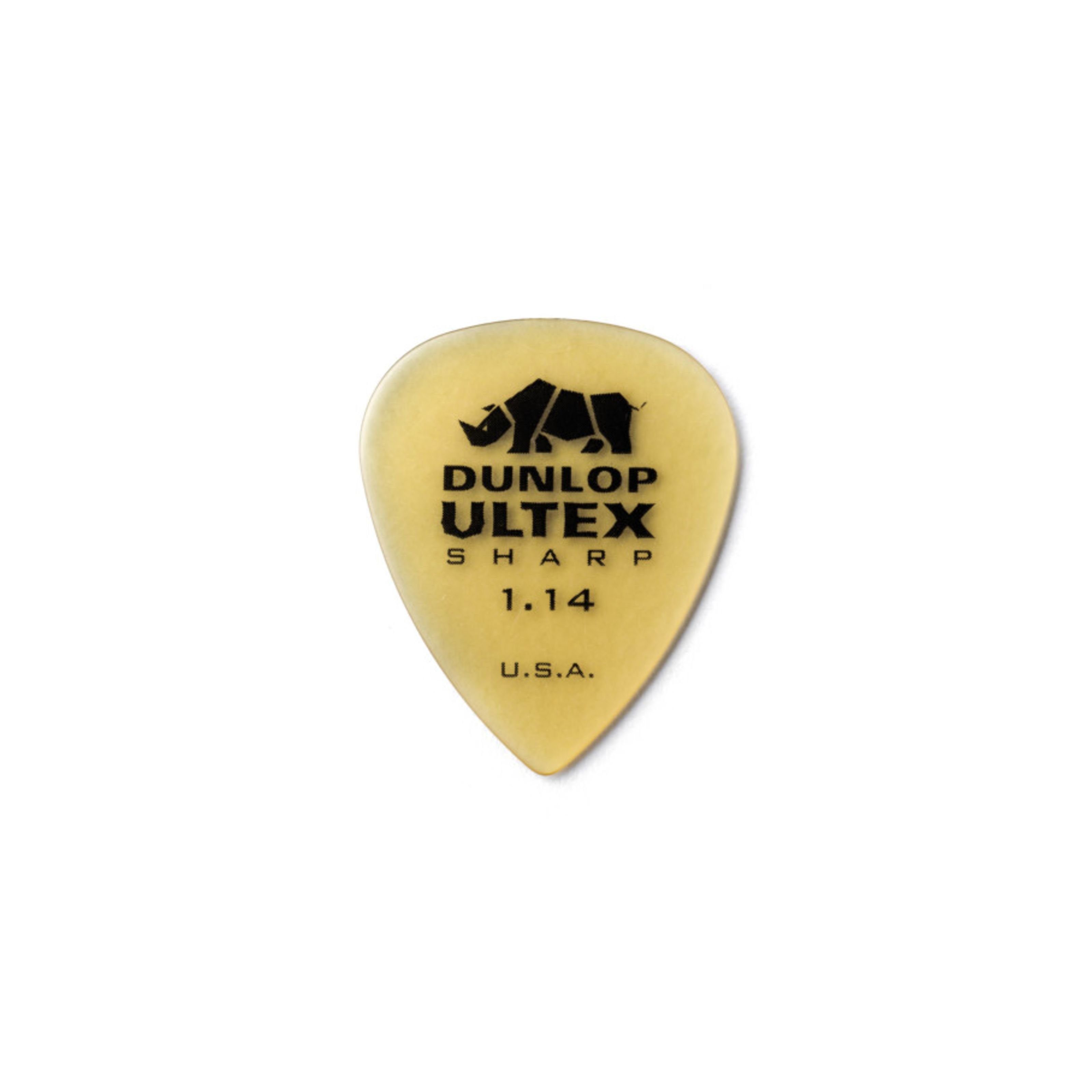 Dunlop Plektrum, 433R1.14 Ultex Sharp 1,14 mm 72er Refill Pack - Plektren Set
