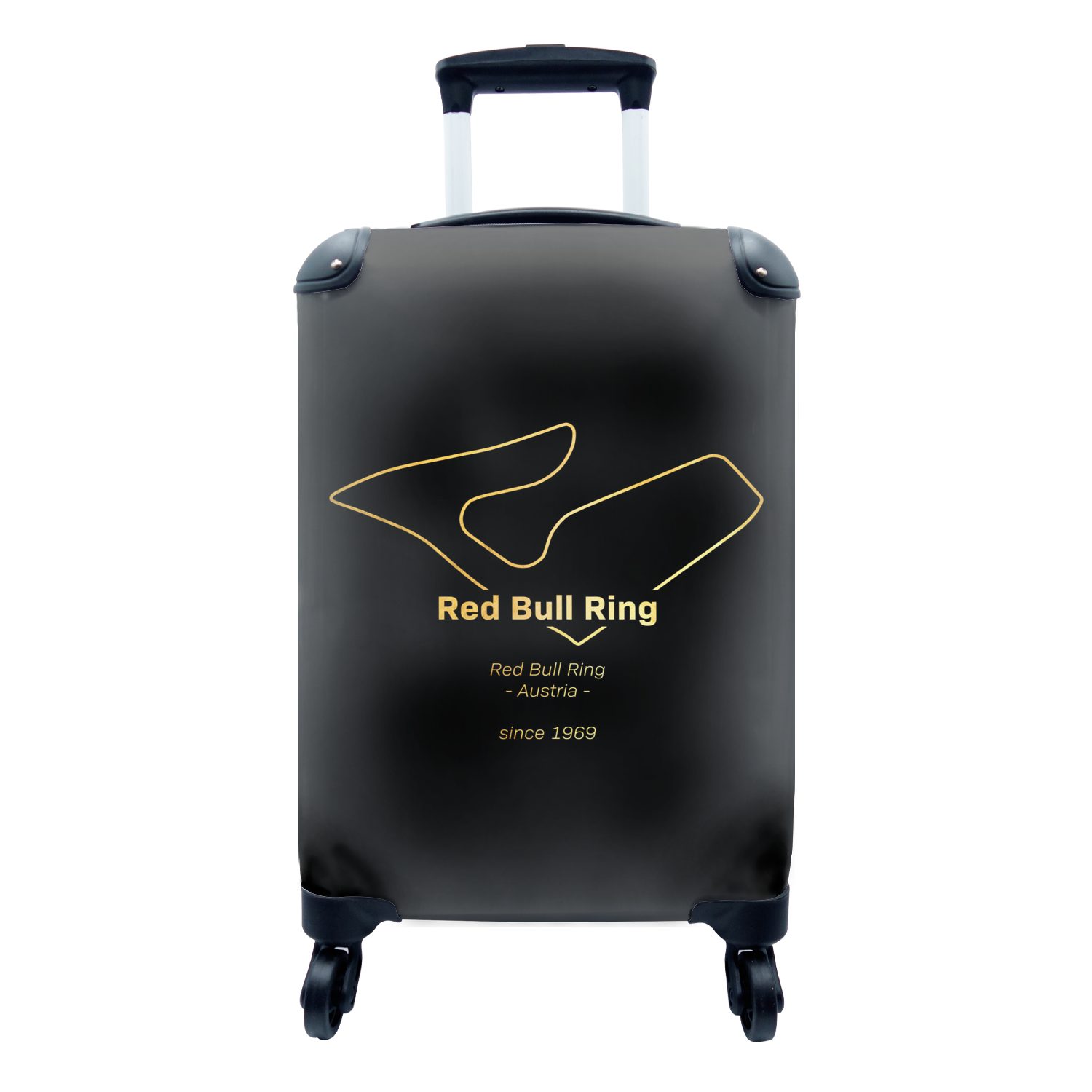MuchoWow Handgepäckkoffer Red Bull Ring - Formel-1-Rennstrecke, 4 Rollen, Reisetasche mit rollen, Handgepäck für Ferien, Trolley, Reisekoffer