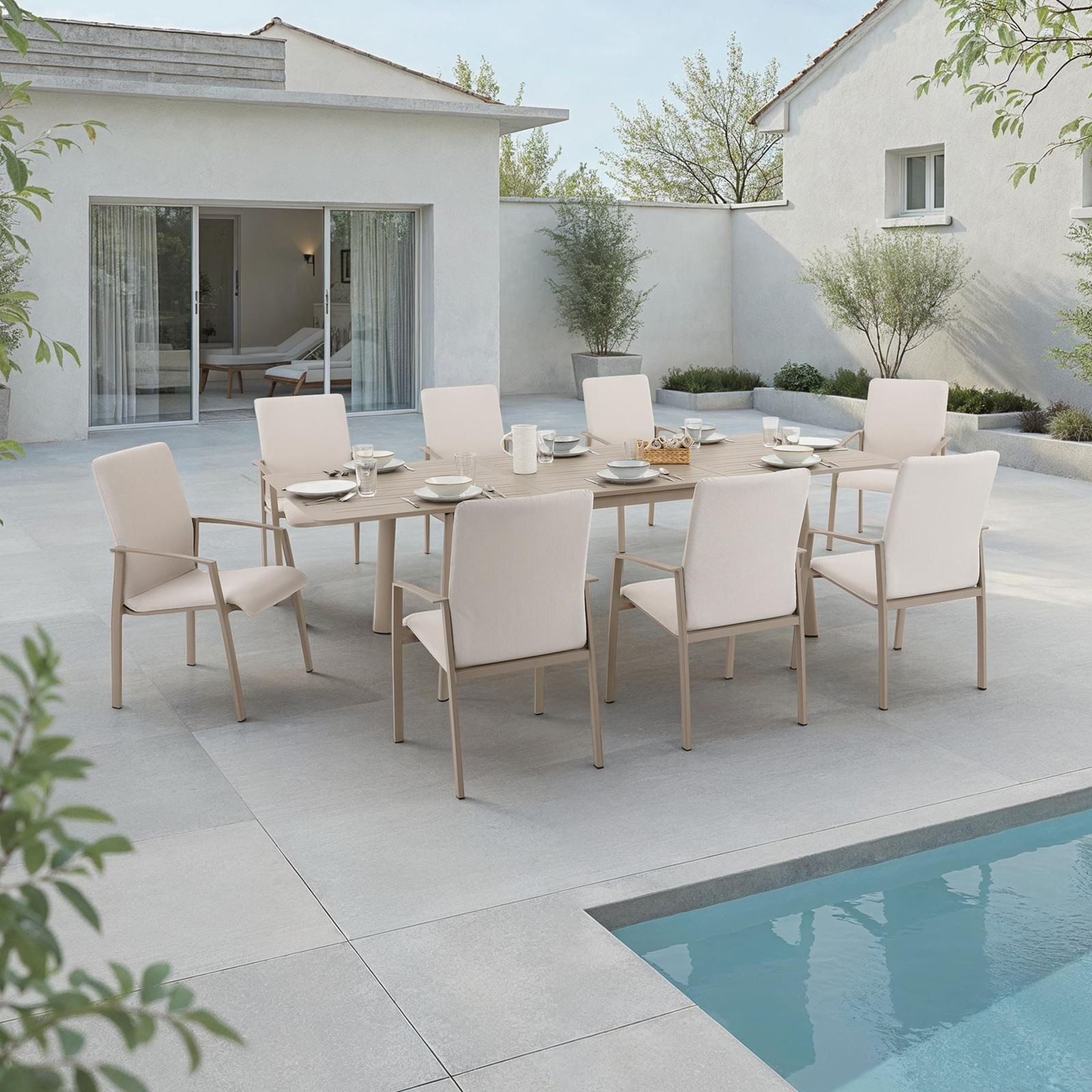IDIMEX Garten-Essgruppe VERANO, Gartenmöbel Set mit günstig online kaufen