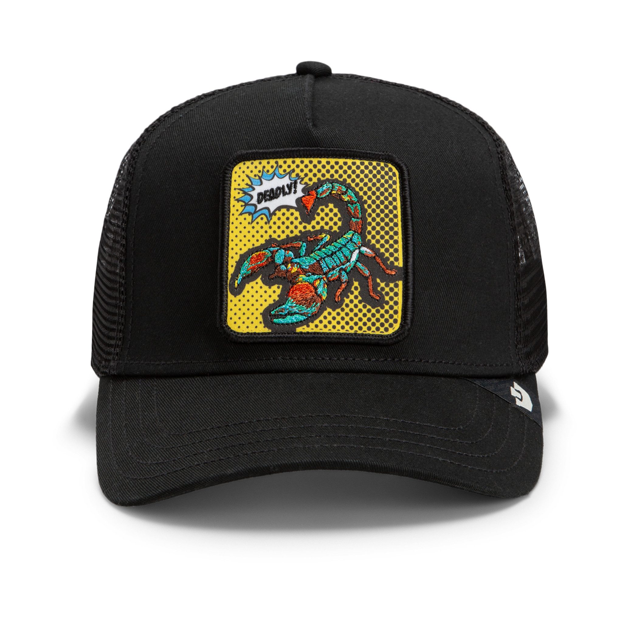 GOORIN Bros. Trucker Cap Goorin Bros. OG Trucker Cap Core Mesh POPArt - Deadly Scorpion Void (Basecap, Basecap, Meshcap, Trucker Kappe)