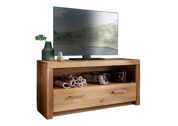 möbelando Wohnzimmer-Set WZ-0169, (BxHxT: 284,9x204,1x40 cm), aus Wildeiche in natur geölt