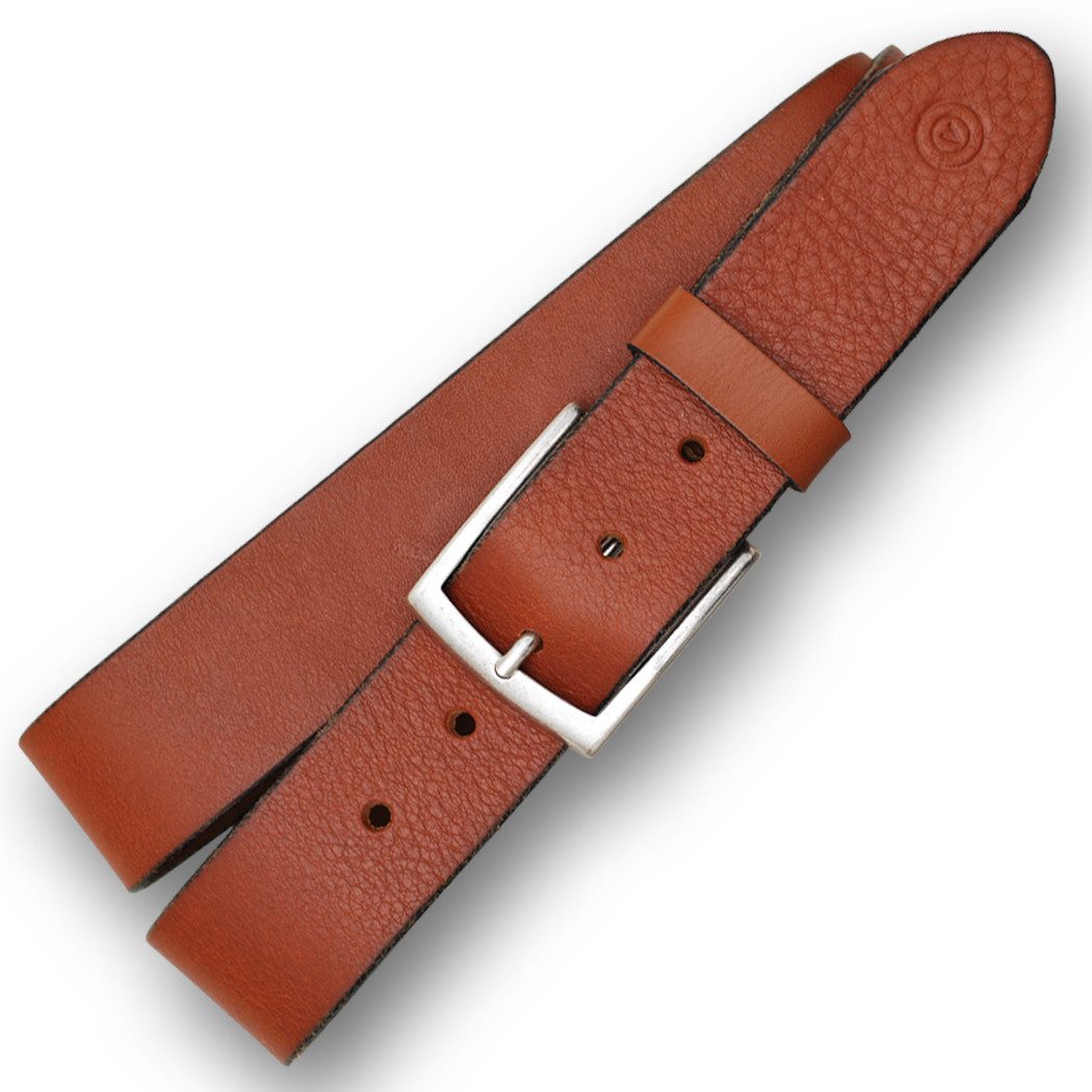 VITTOZZI Ledergürtel 974-PR-40, Gürtel, Praga 4cm