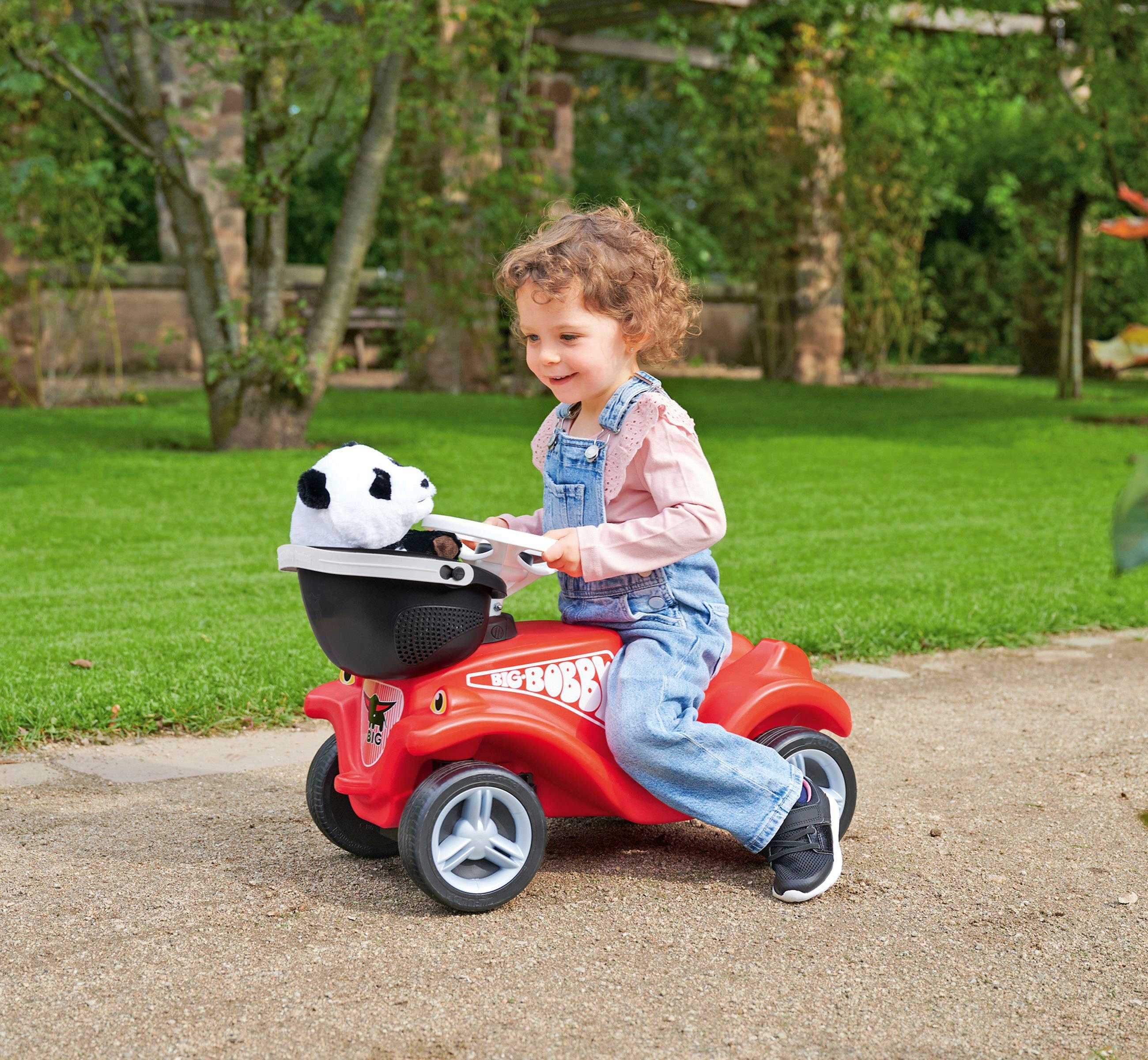 BIG Kinderfahrzeug-Anhänger BIG Bobby Car Gepäckkorb, Made in Germany