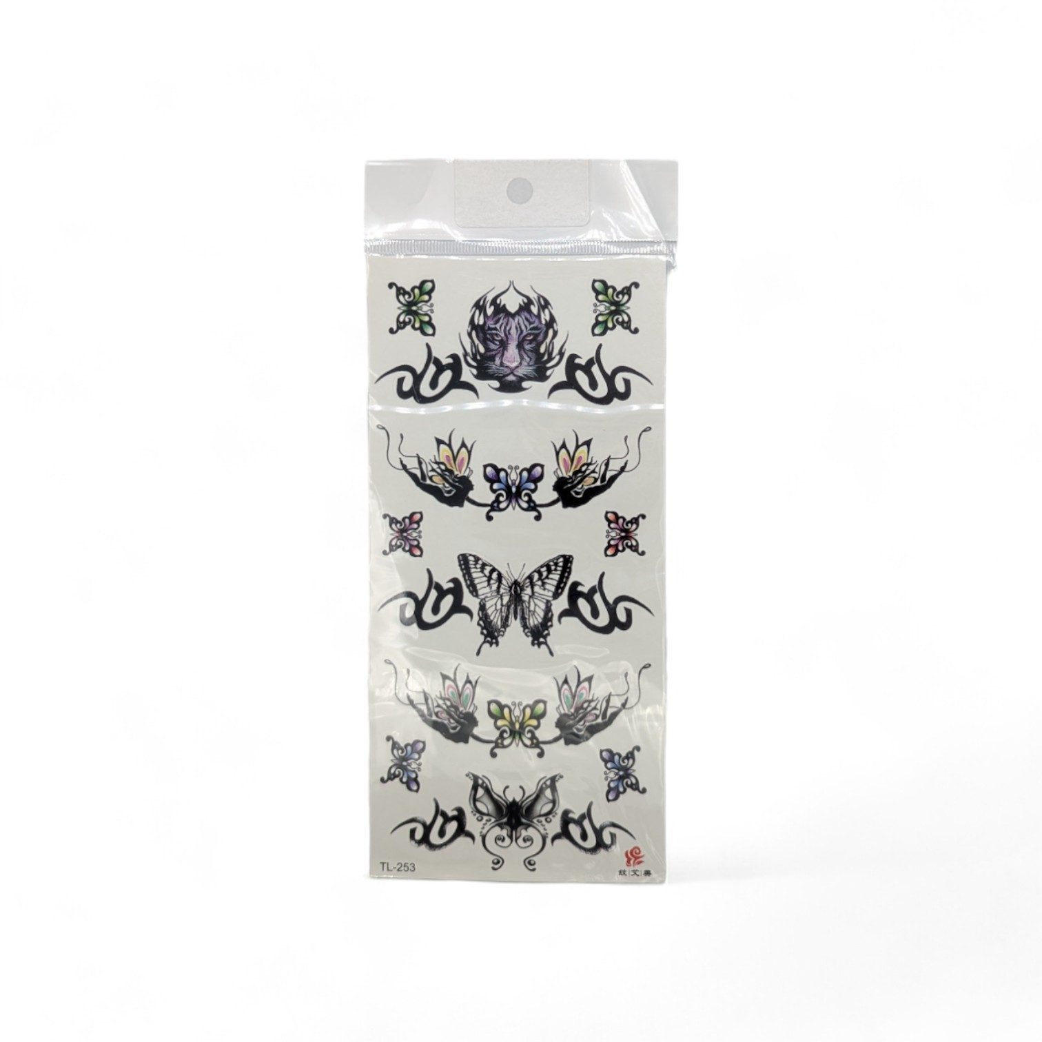 Eyecatcher Schmuck-Tattoo Vielfältige Temporäre Tattoos – Florale, Tribal- und Tiermotive