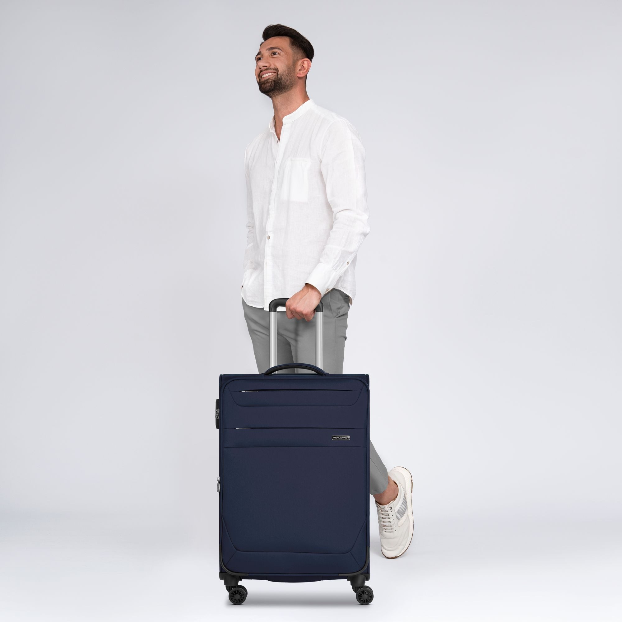 WORLDPACK Weichgepäck-Trolley Chicago, 4 Rollen, Polyester günstig online kaufen