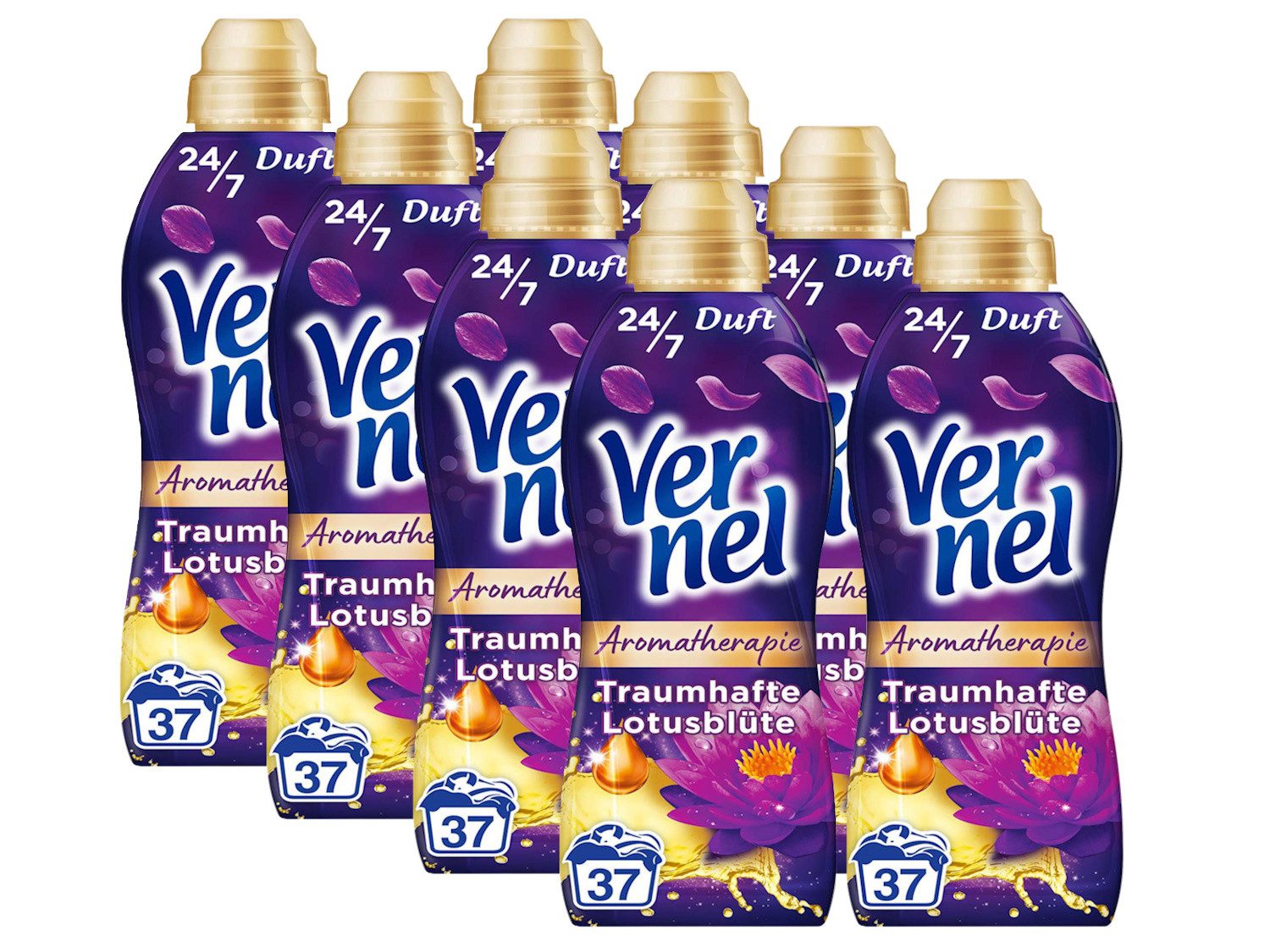 Aromatherapie Traumhafte Lotusblüte 8x 37 WL (296 WL) Weichspüler