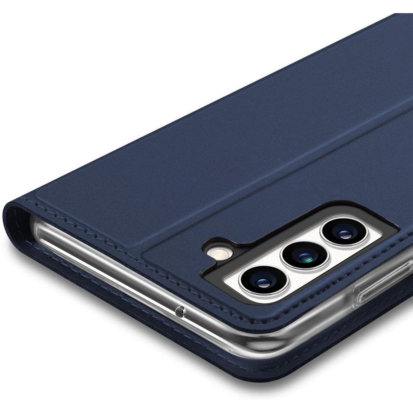 CoolGadget Handyhülle Klapptasche Wallet Kartenfach für Samsung Galaxy S23 6,1 Zoll, Ultra Slim Flip Case Hülle Klapphülle Cover Schutzhülle – Bild 2 von 5