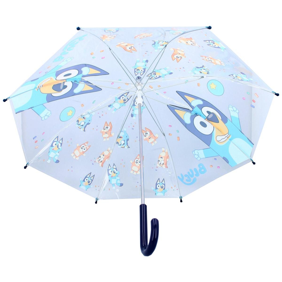 Vadobag Stockregenschirm Kinderschirm Regenschirm Bluey Rainy Days