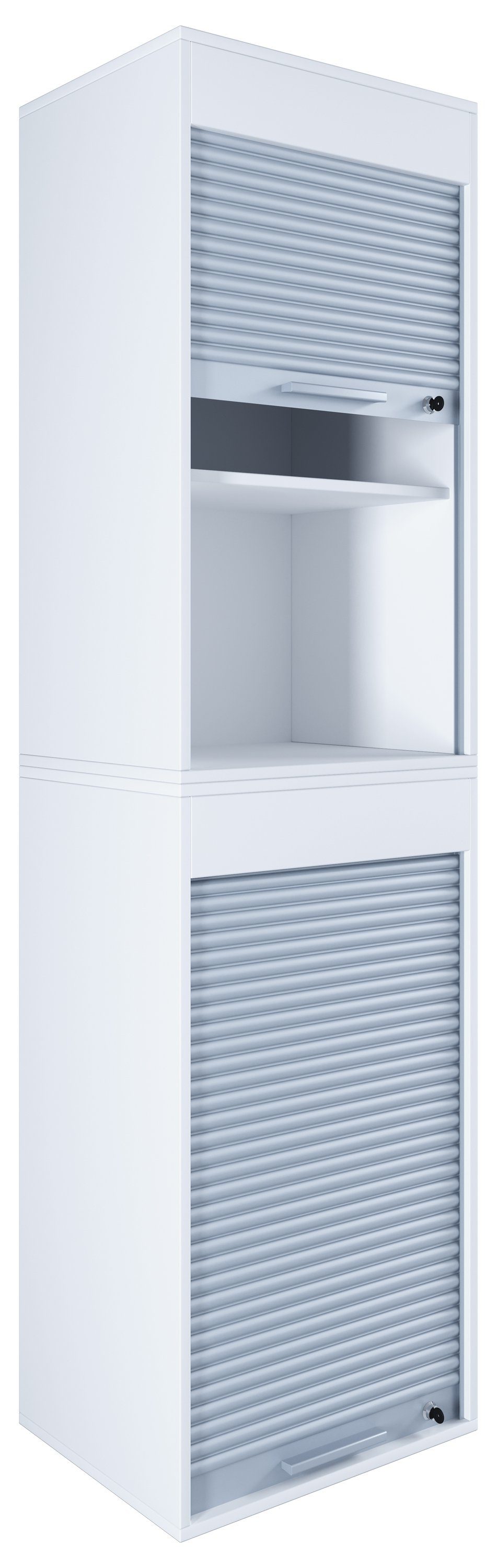 VCM Aktenschrank Holz Büroschrank Aktenschrank Rollladen günstig online kaufen