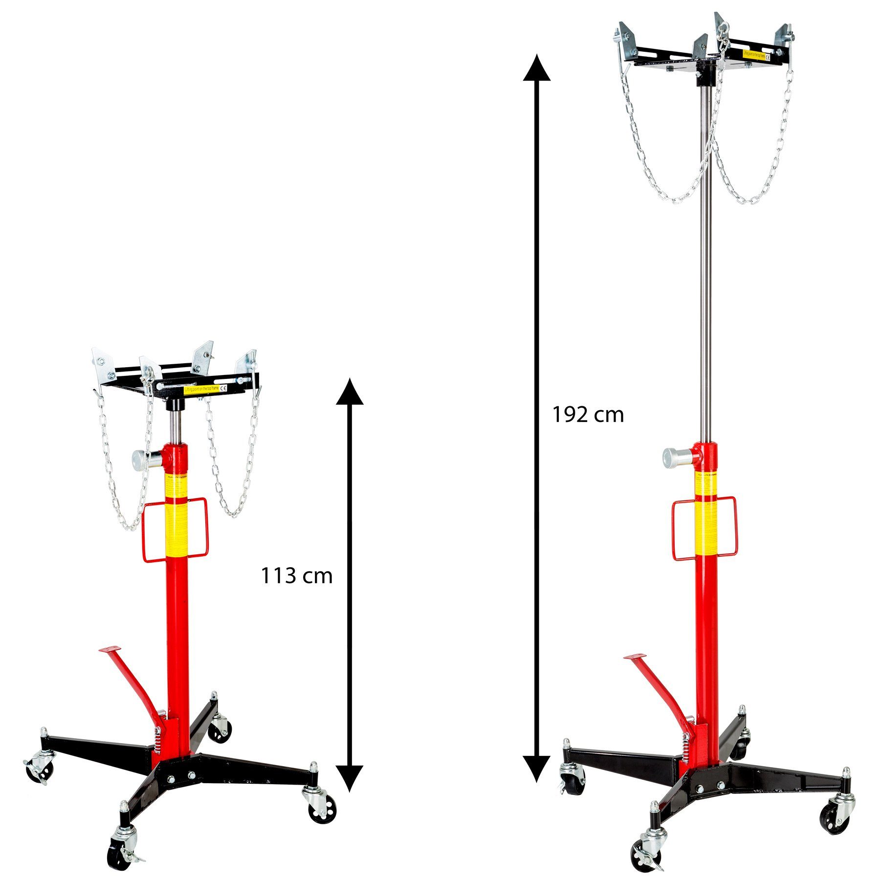 tectake Werkstattkran Getriebeheber bis 500kg