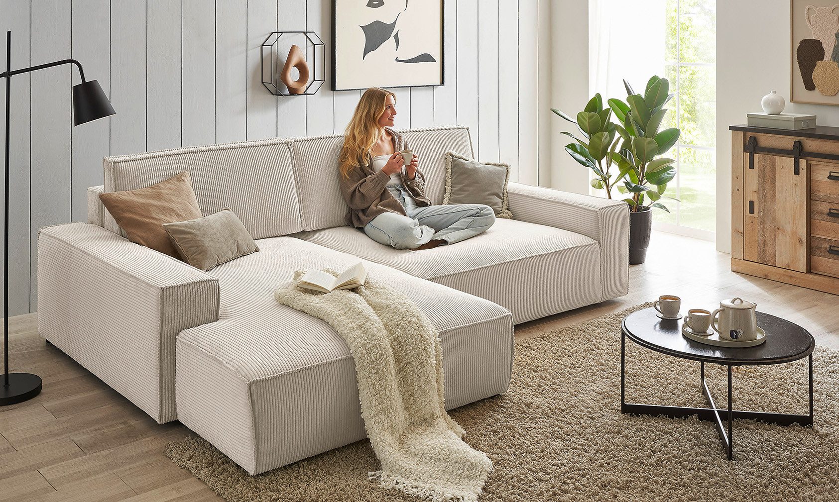Home affaire Ecksofa NEU: SHERWOODL XXL günstig online kaufen