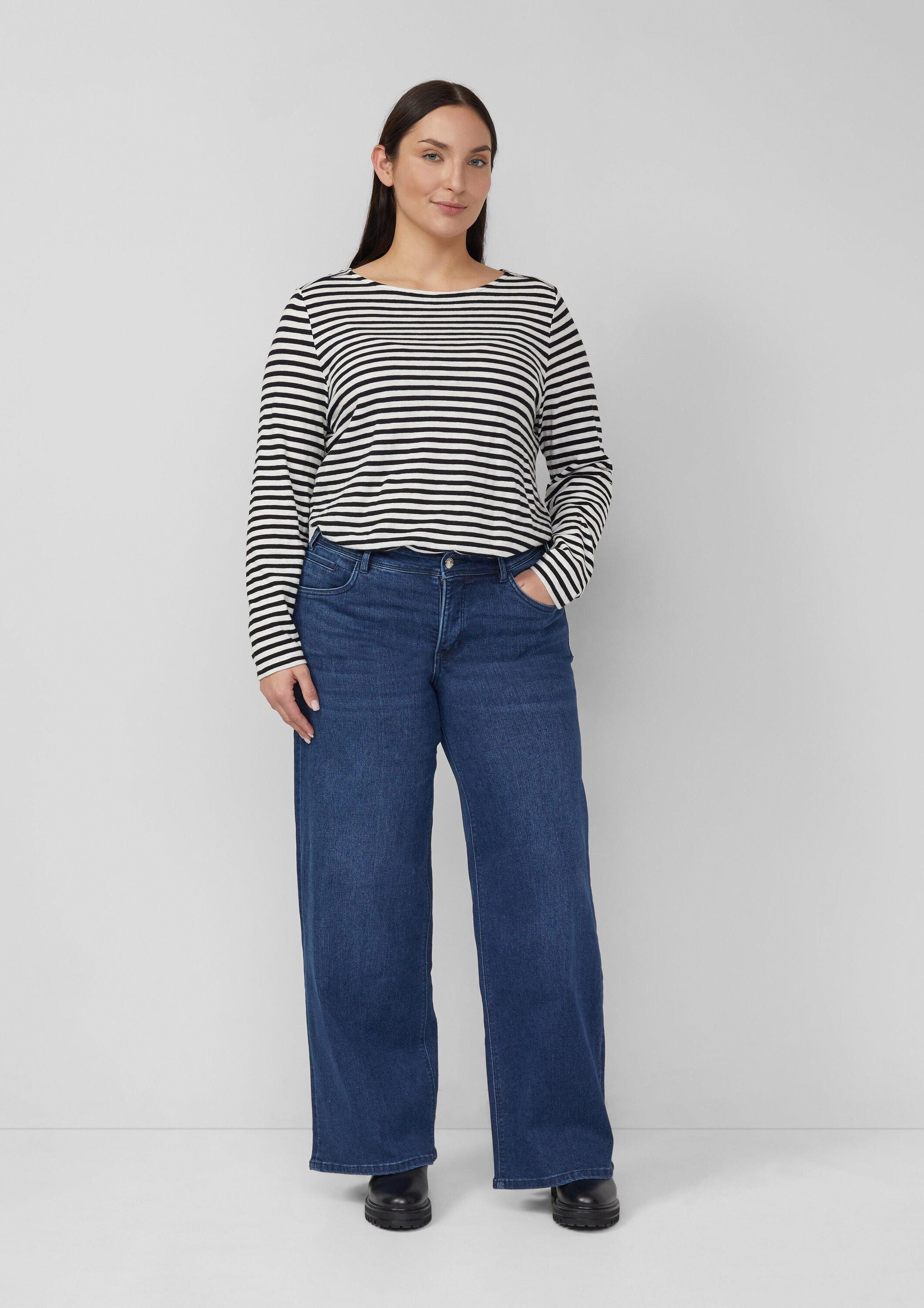 Weite Jeans Jeans-Hose