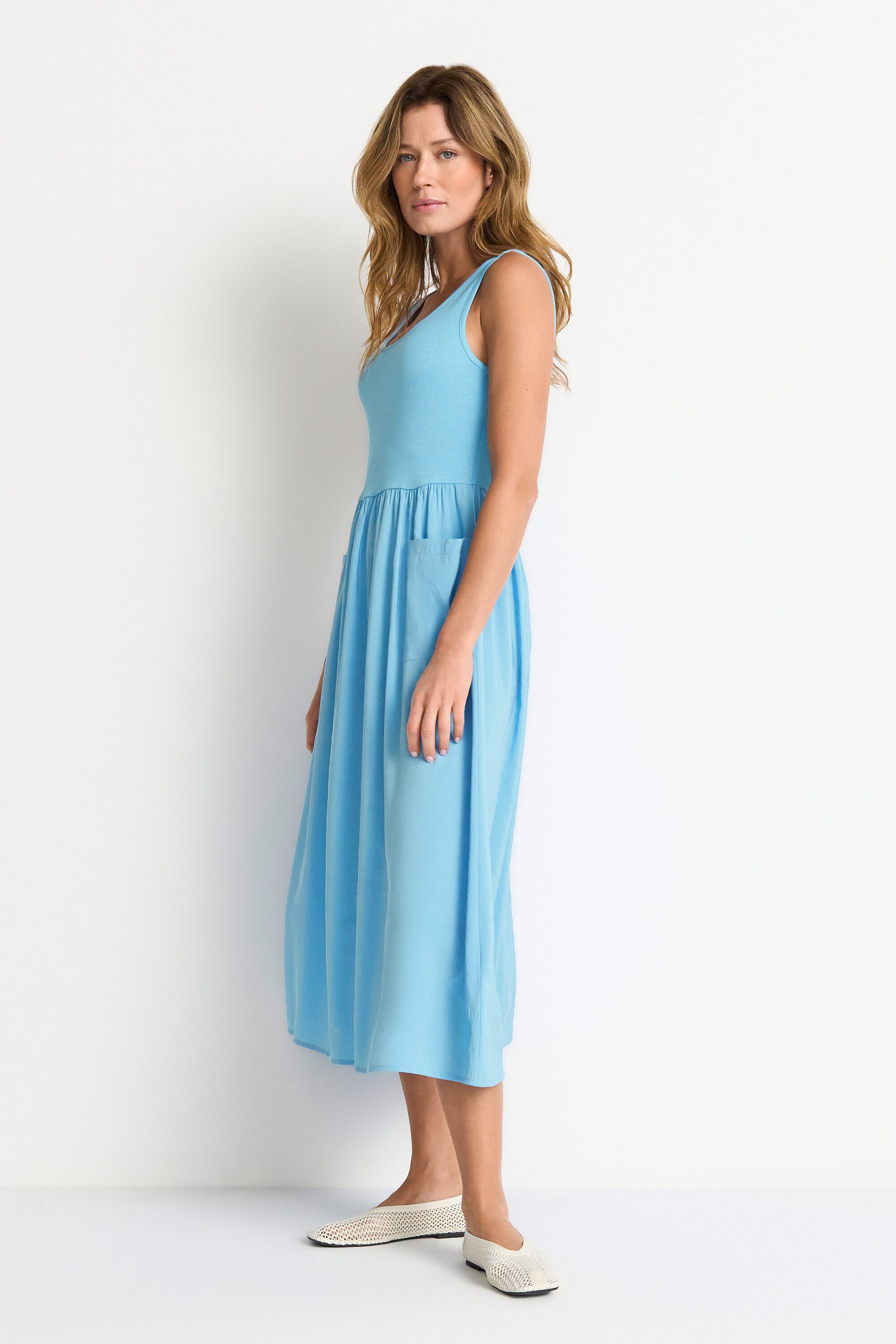 RICHROYAL A-Linien-Kleid