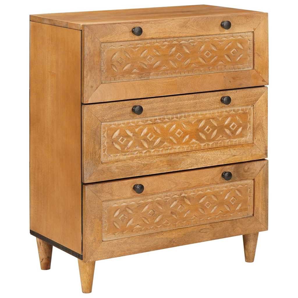 vidaXL Fächerschrank Sideboard 2 pcs Braun günstig online kaufen