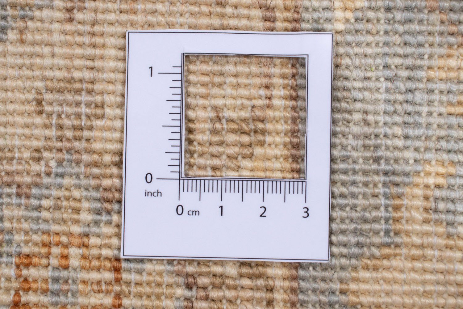 82 - Einzelstück Ziegler Handgeknüpft, Höhe: Orientteppich x mit morgenland, 6 hellblau, - Zertifikat mm, Wohnzimmer, cm 124 rechteckig,