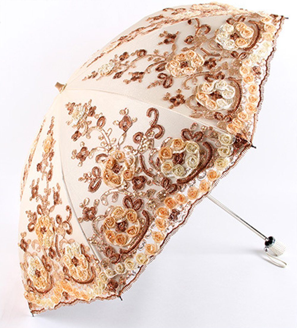 Wendin Reise-Regenschirm Mit Spitze – UV-Schutz, Windfest, 87 Cm Durchmesser