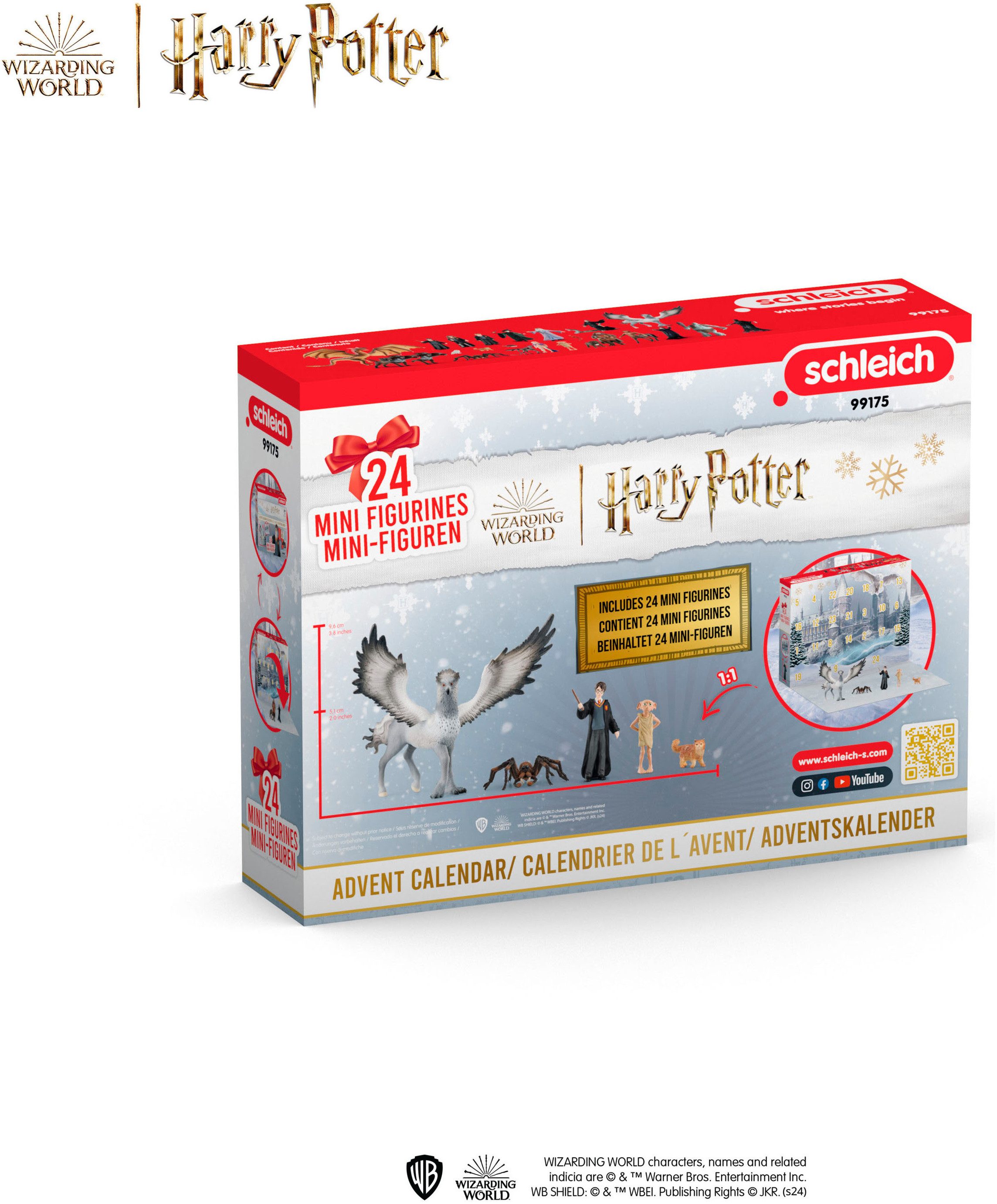 Schleich® Spielzeug-Adventskalender WIZARDING WOLRD™, Harry Potter günstig online kaufen