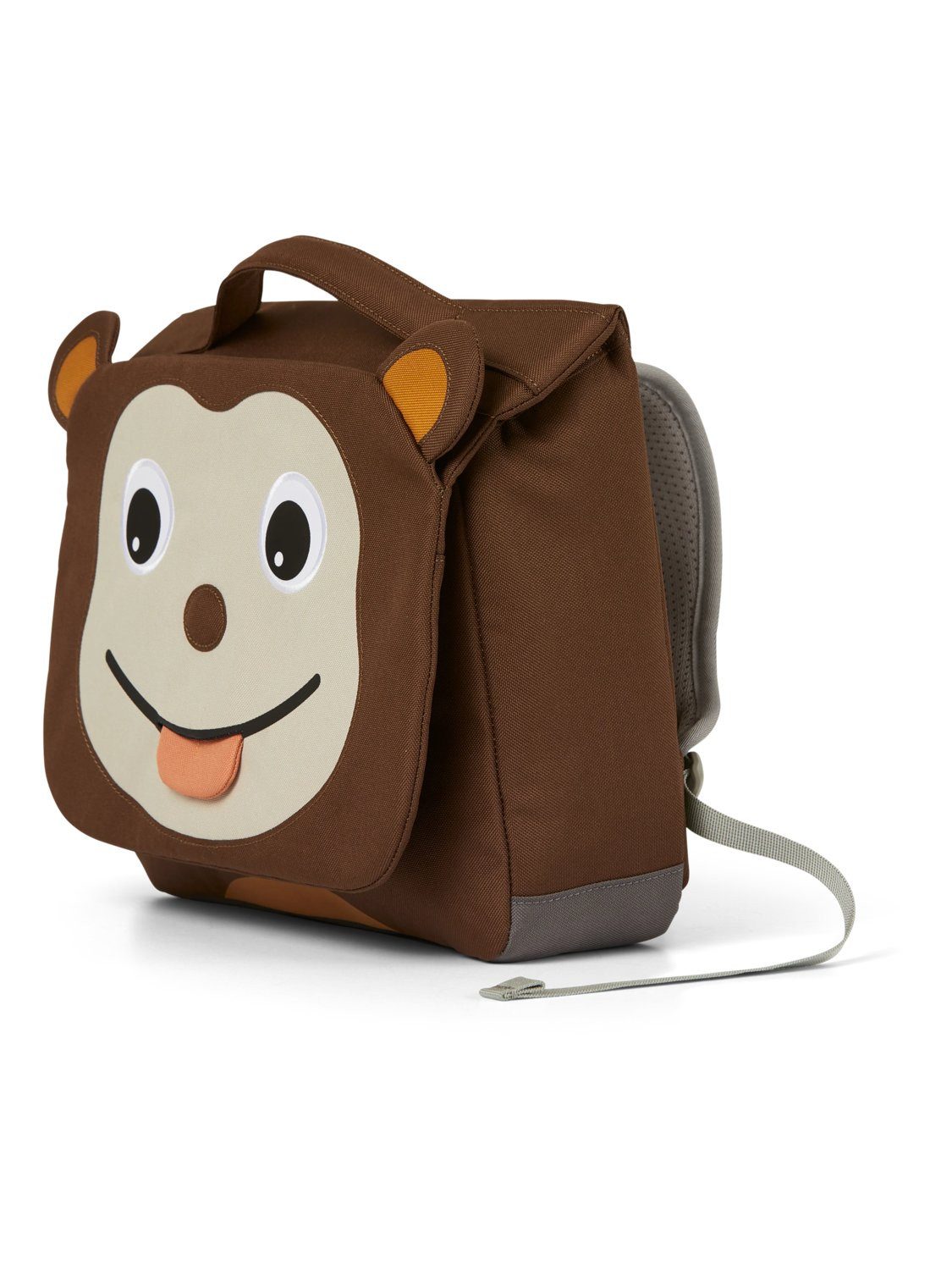 Affenzahn Kinderrucksack Vorschultasche, personalisierbare Ziehzunge mit Namensschild