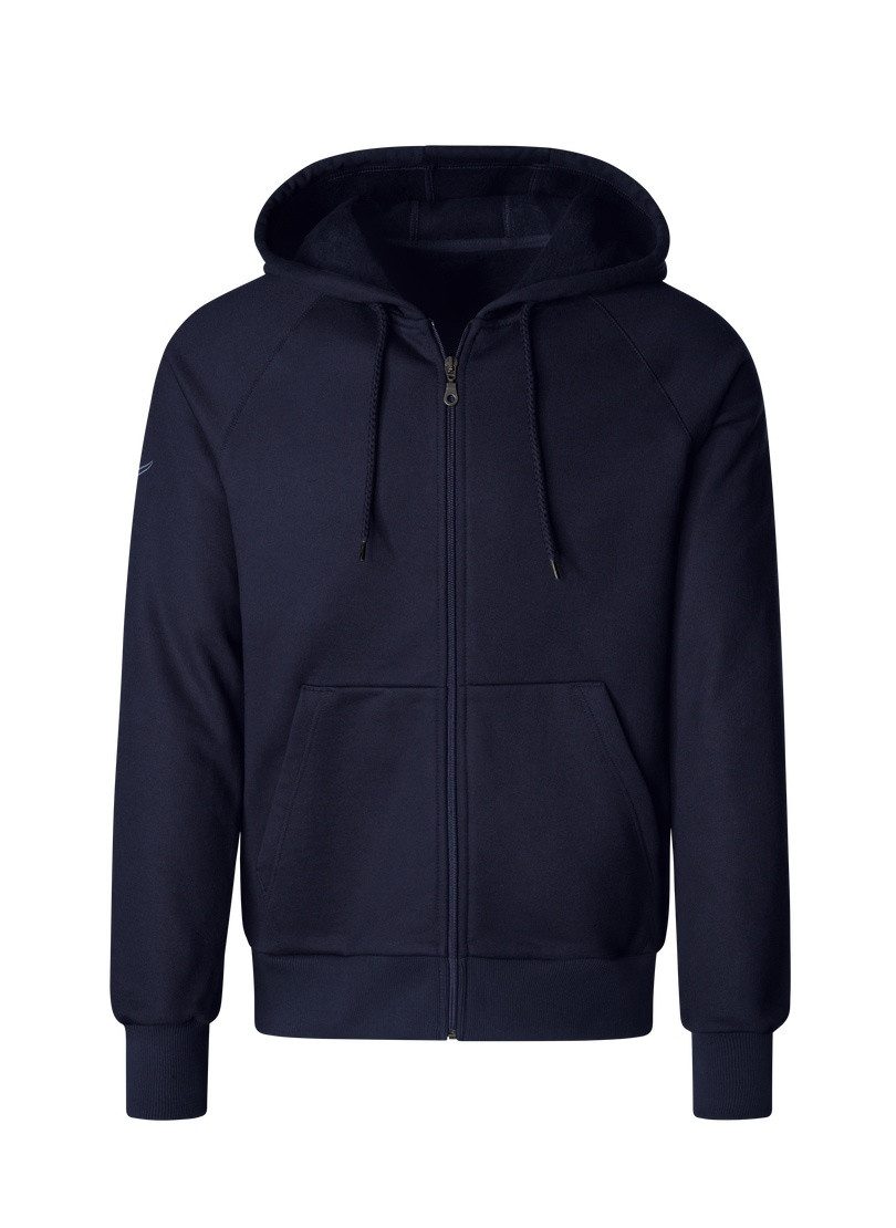 Trigema Sweatjacke TRIGEMA Sweatjacke mit Kapuze (1-tlg)