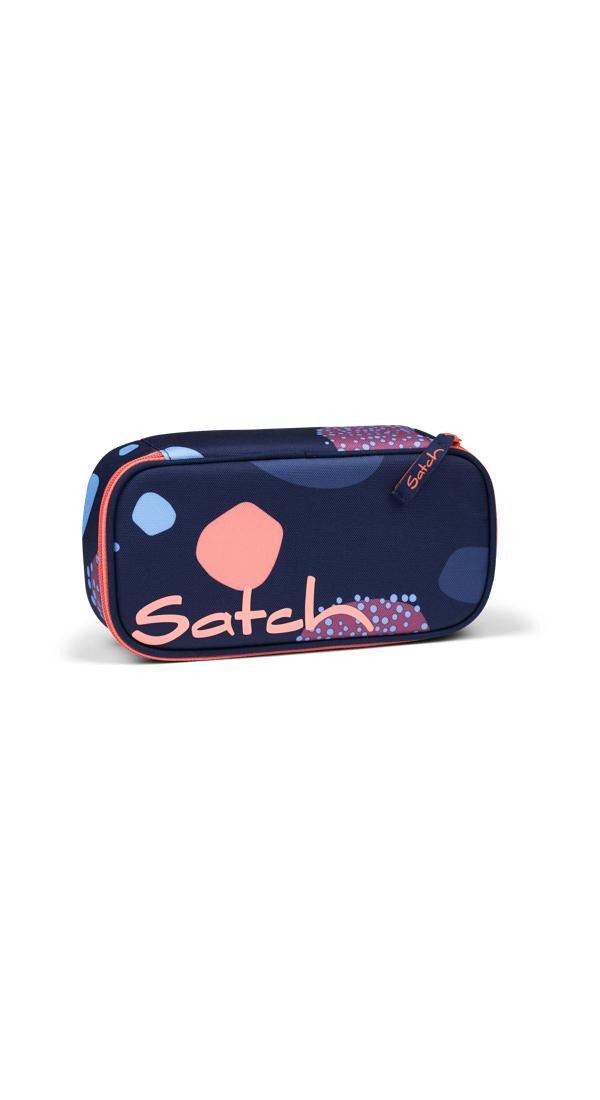 Satch Federmäppchen Schlamperbox, (2-tlg), inklusive Geodreieck und Stundenplan