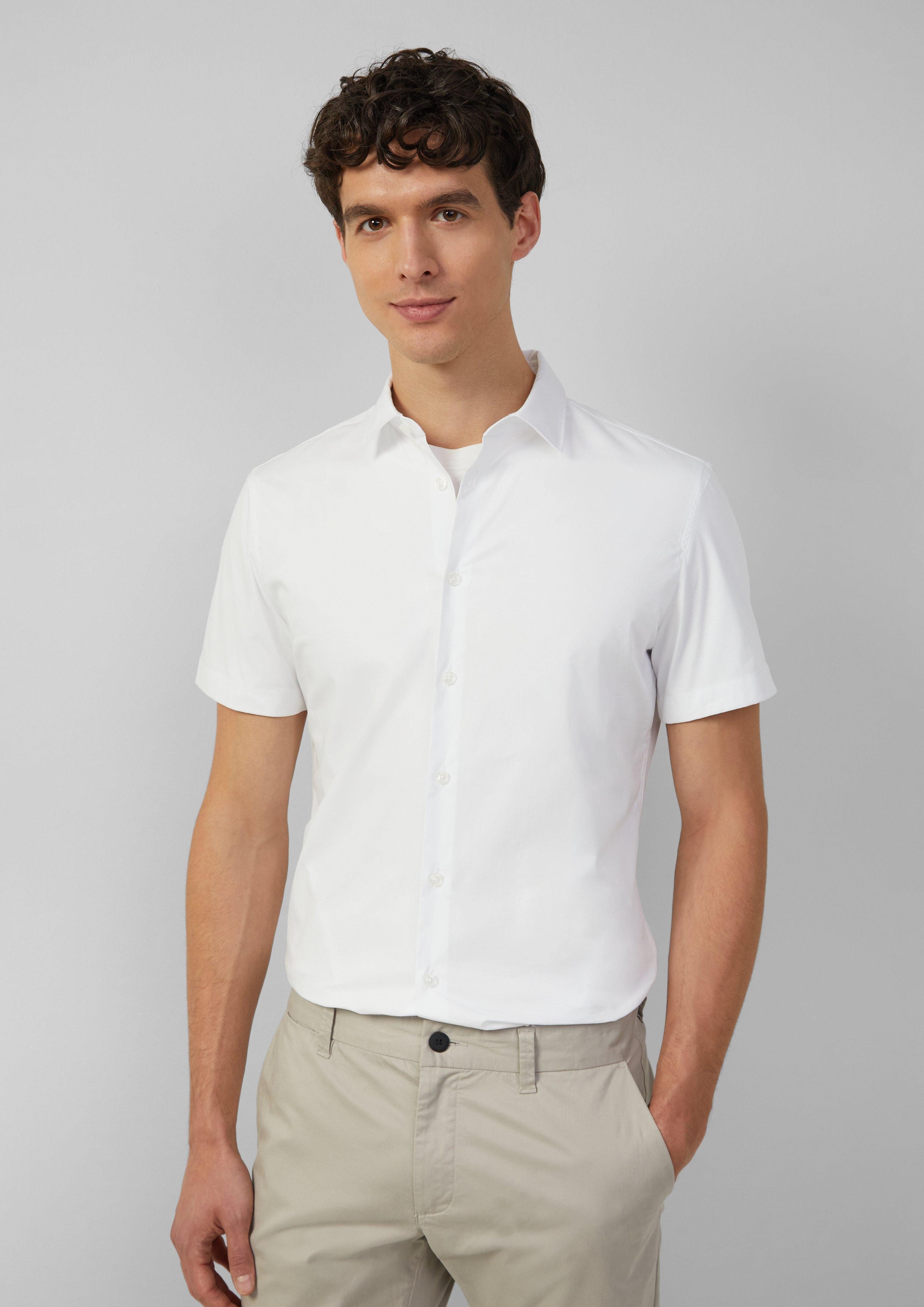 s.Oliver BLACK LABEL Kurzarmhemd Tailored Fit: günstig online kaufen