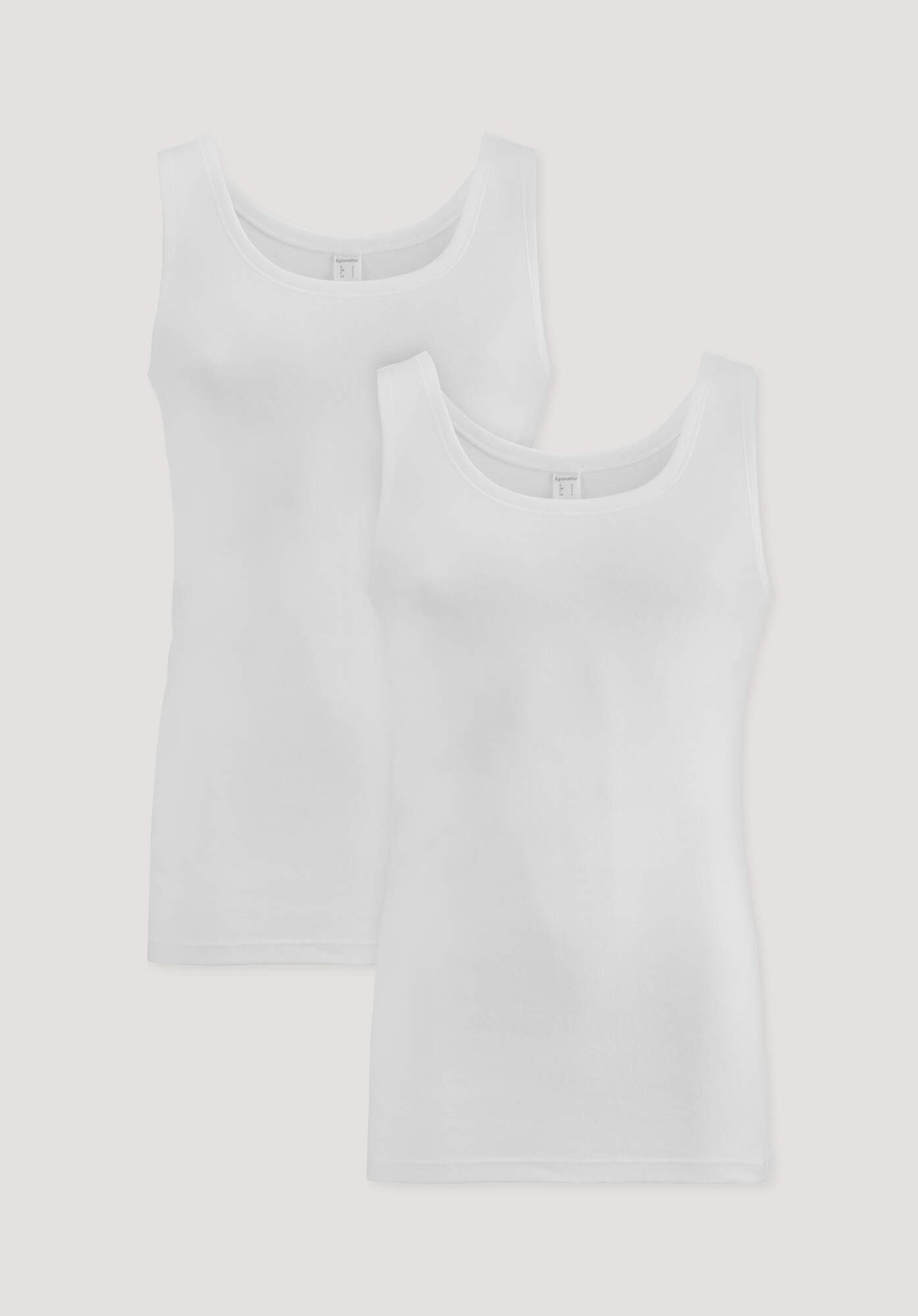 Hessnatur Unterhemd Athletic Shirt PURE NATURE aus reiner (1-St)