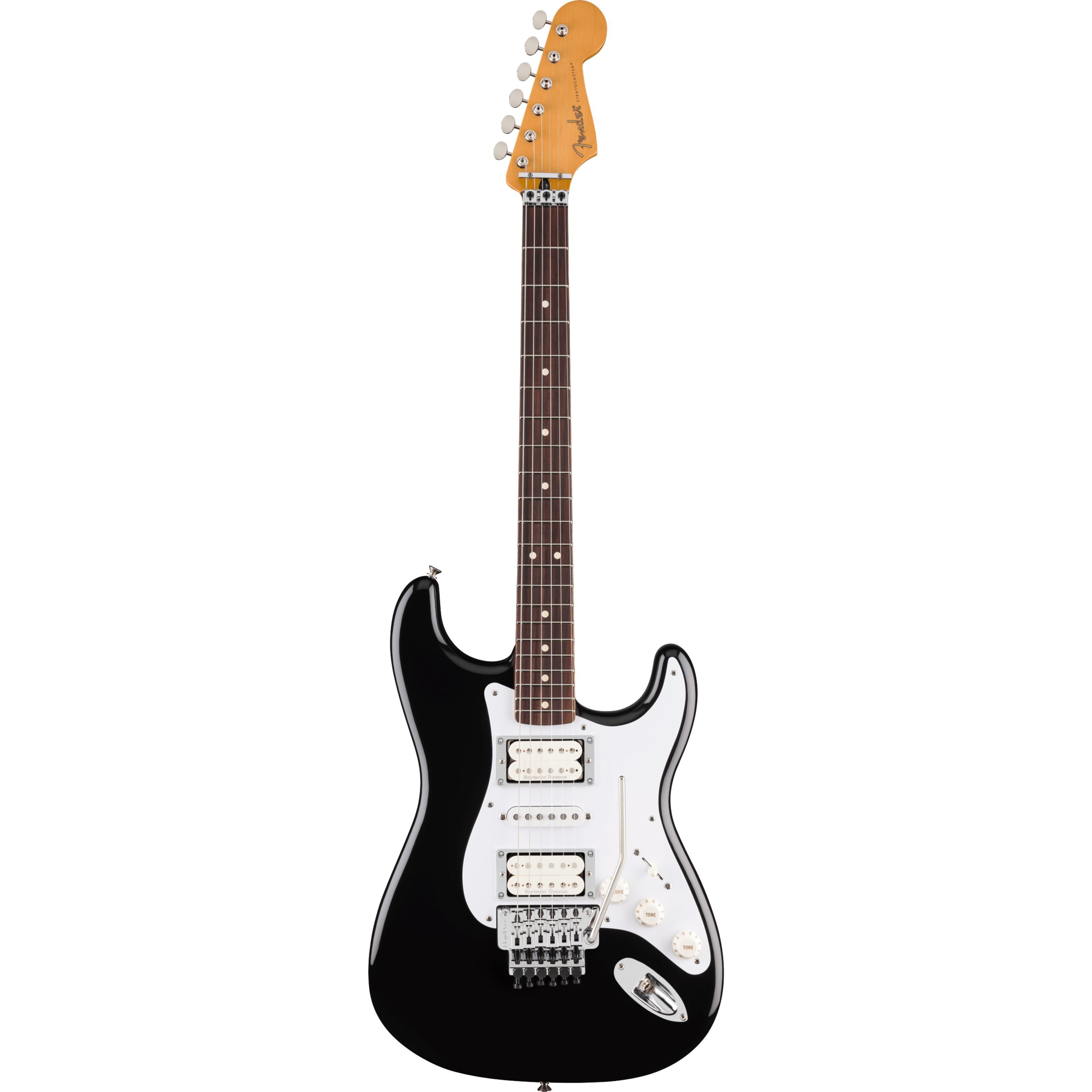 Fender E-Gitarre, E-Gitarren, ST-Modelle, Limited Edition 50th Anniversary Dave Murray Stratocaster Black -