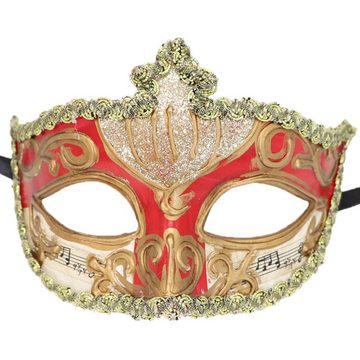 Dekorative Verkleidungsmaske Kostümparty Maske, Venezianische Maske Party für Herren Frauen, (1-tlg), Maskerade Maske, Karneval Masken Halloween Masken