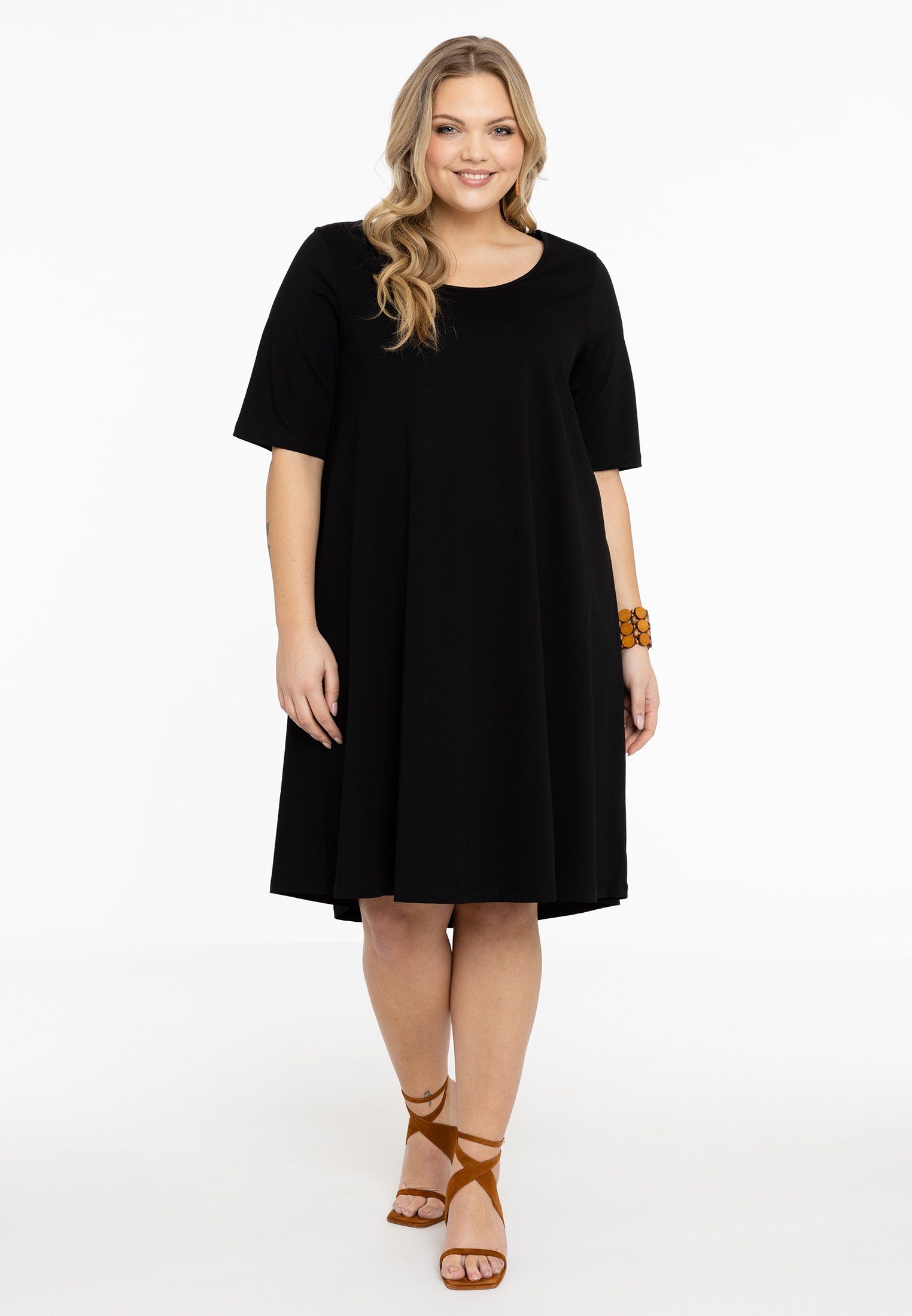 YOEK A-Linien-Kleid Damen Kleid Große Größen günstig online kaufen