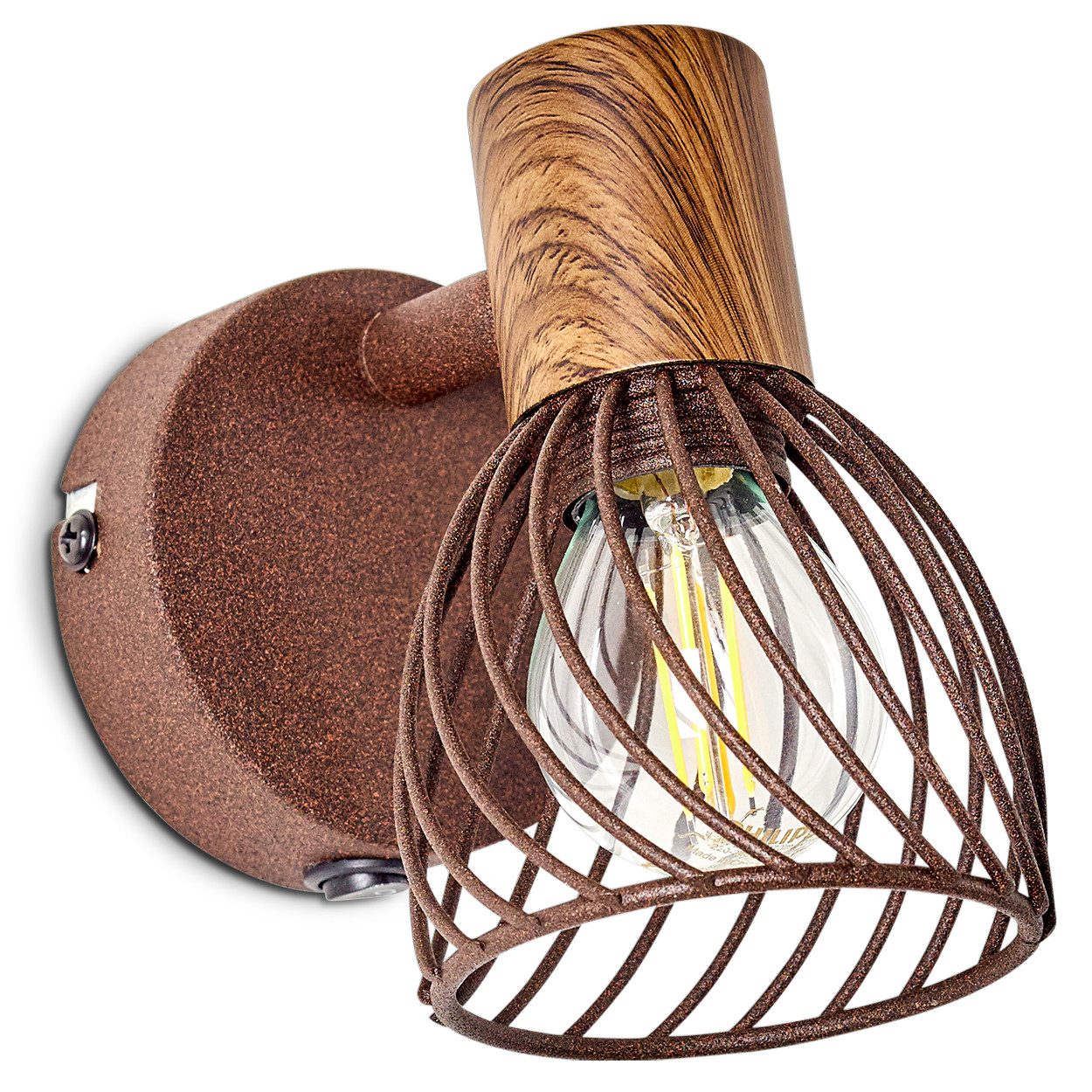 hofstein Wandleuchte »Laccio« verstellbare Wandlampe aus günstig online kaufen