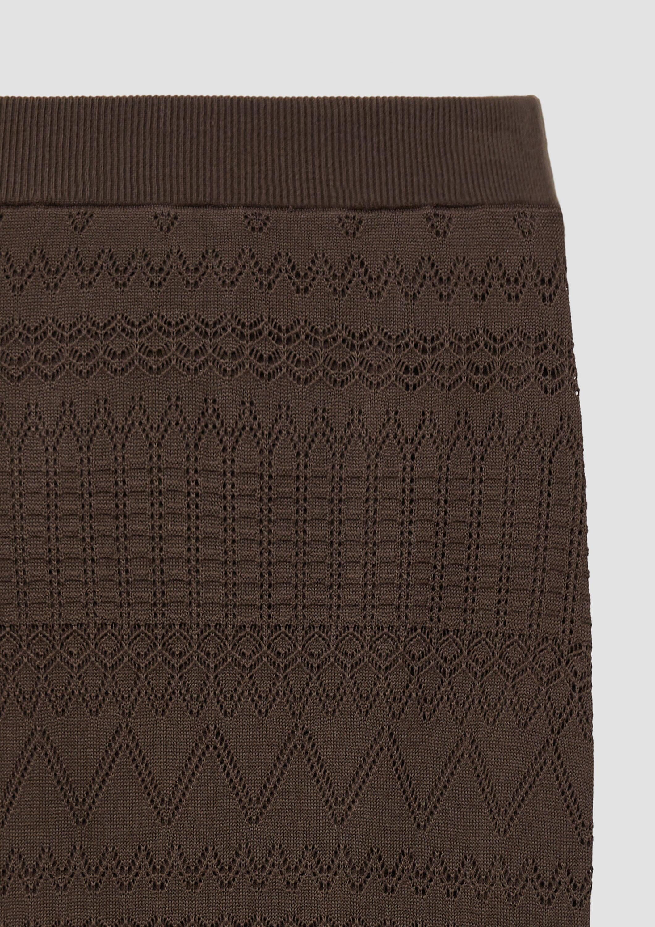 s.Oliver Midirock Rock Ajourstrick-Rock im Slim Fit