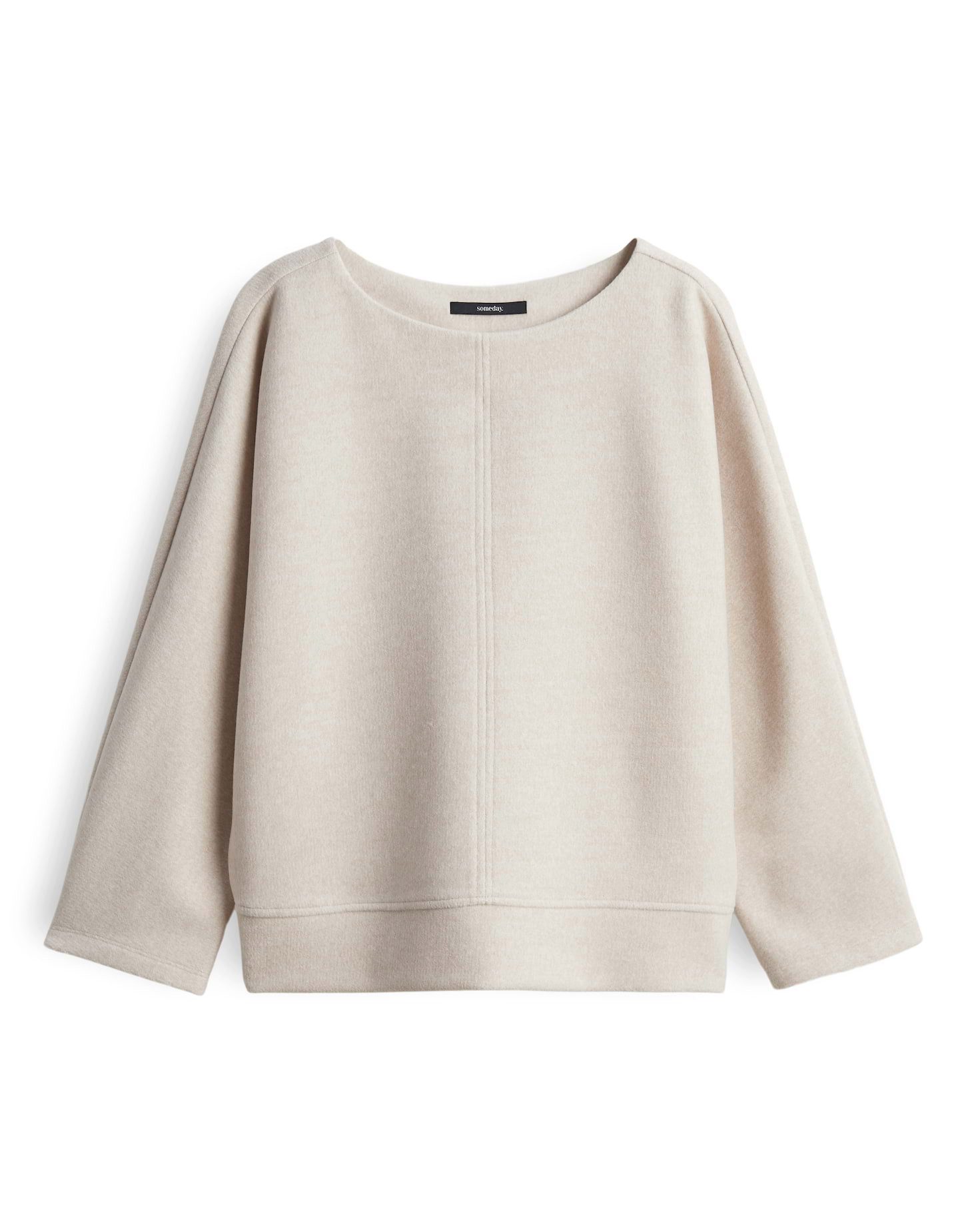 Sweatshirt UDANA Regular mit Mélange Effekt