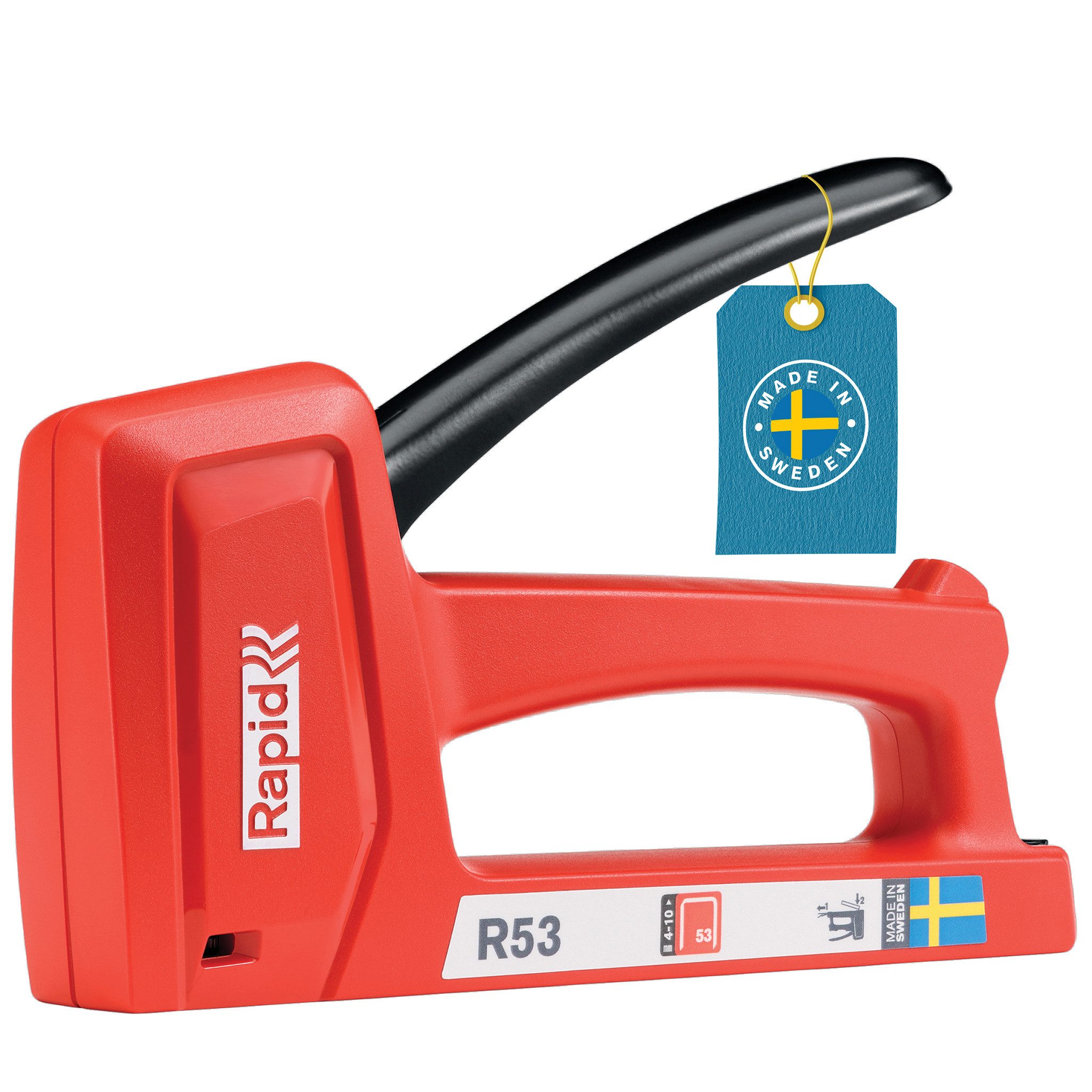 Rapid Handtacker R53 Tacker Klammer Typ 53 4-10mm Polster Stoff Holz Leicht 5001661