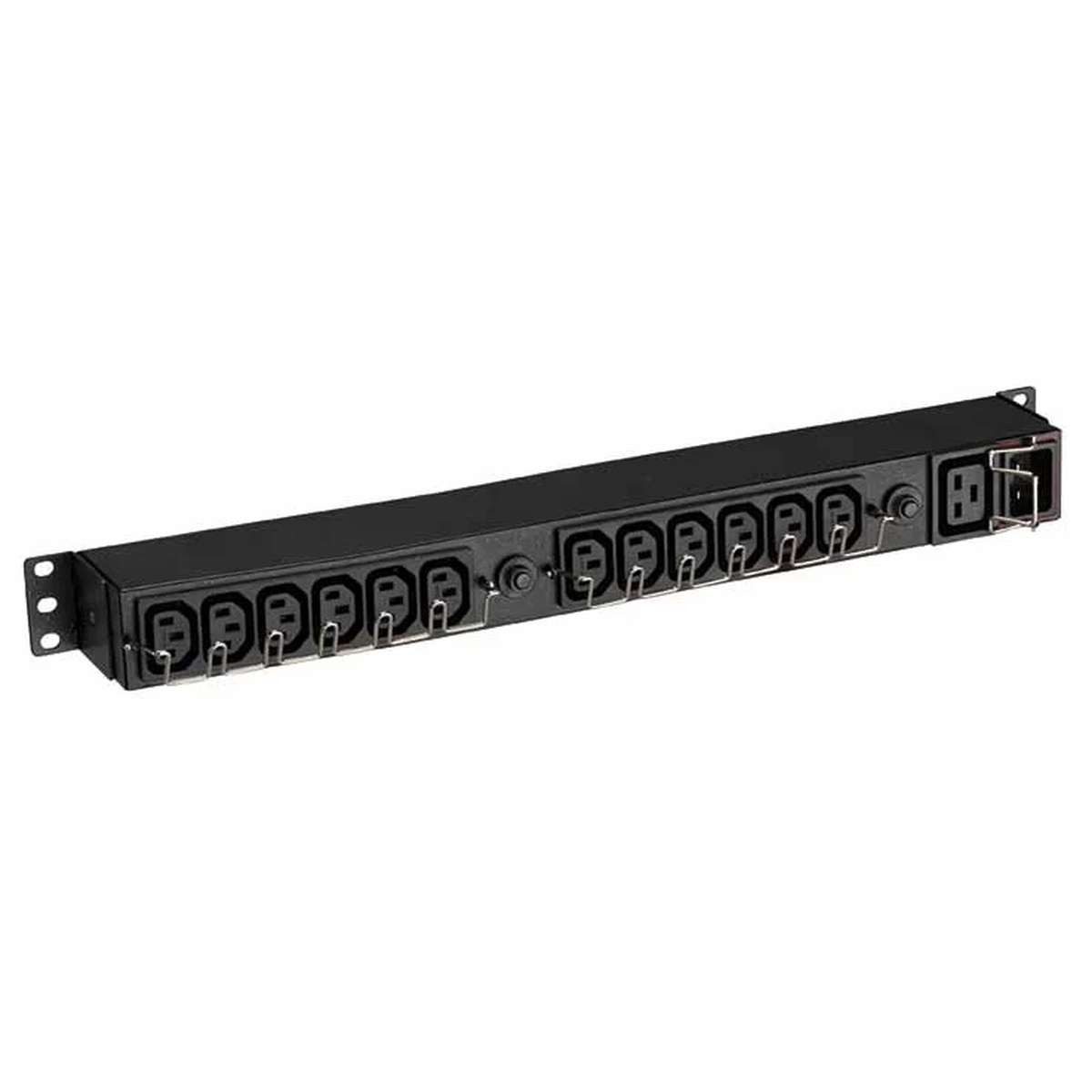 EATON Eaton EFLX12I Stromverteilereinheit (PDU) 13 AC-Ausgänge 1U Schwarz Steckdosenleiste