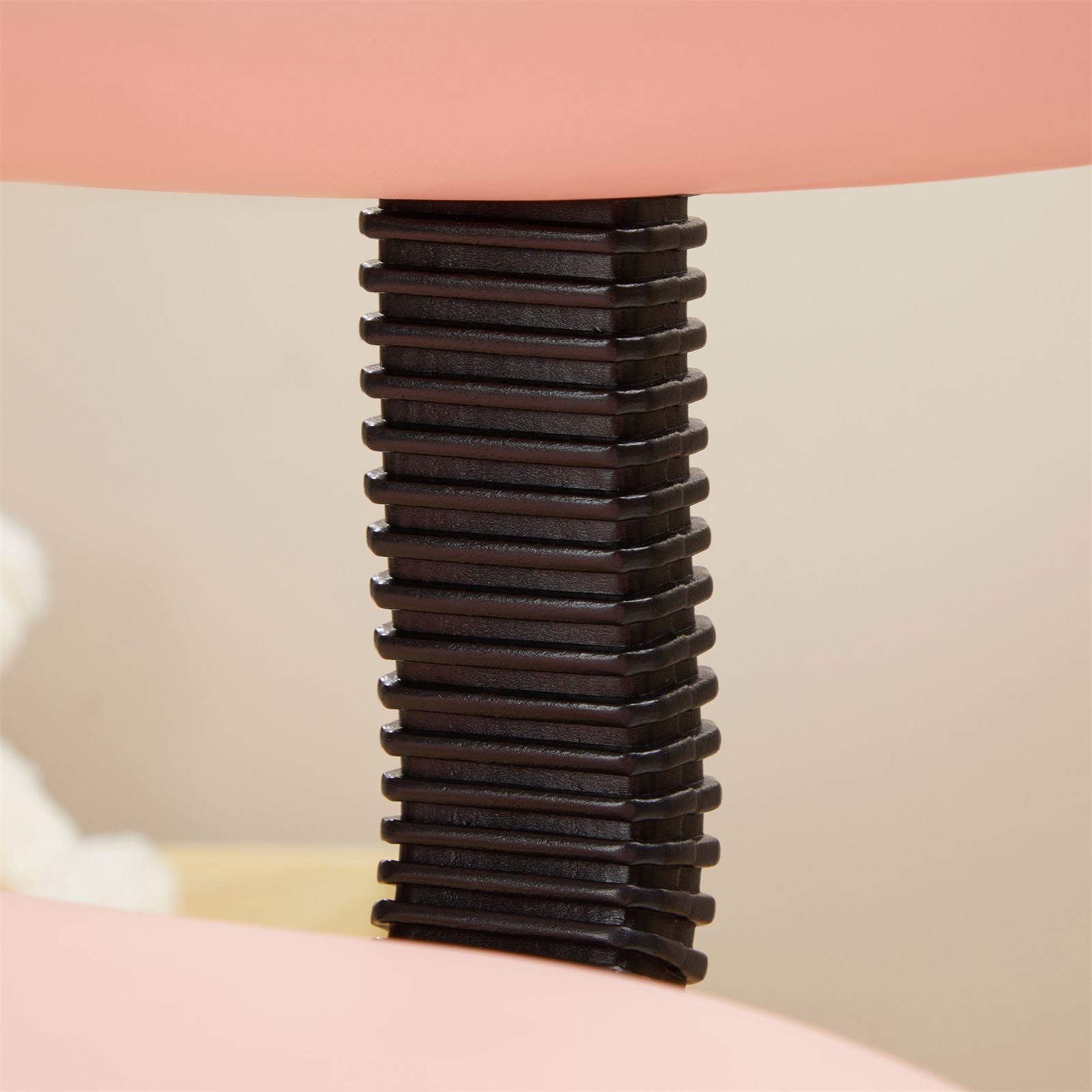 CARO-Möbel Drehstuhl Drehstuhl Bezug Kunstleder UNICORN, Kinder mit rosa höhenverstellbar Kinderdrehstuhl