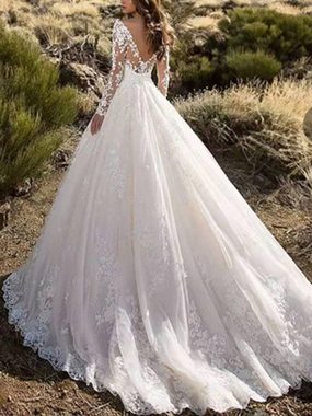 KIKI Abendkleid Spitzen Hochzeitskleid-Abendkleid-Brautjungfernkleid-Spitzenkleid
